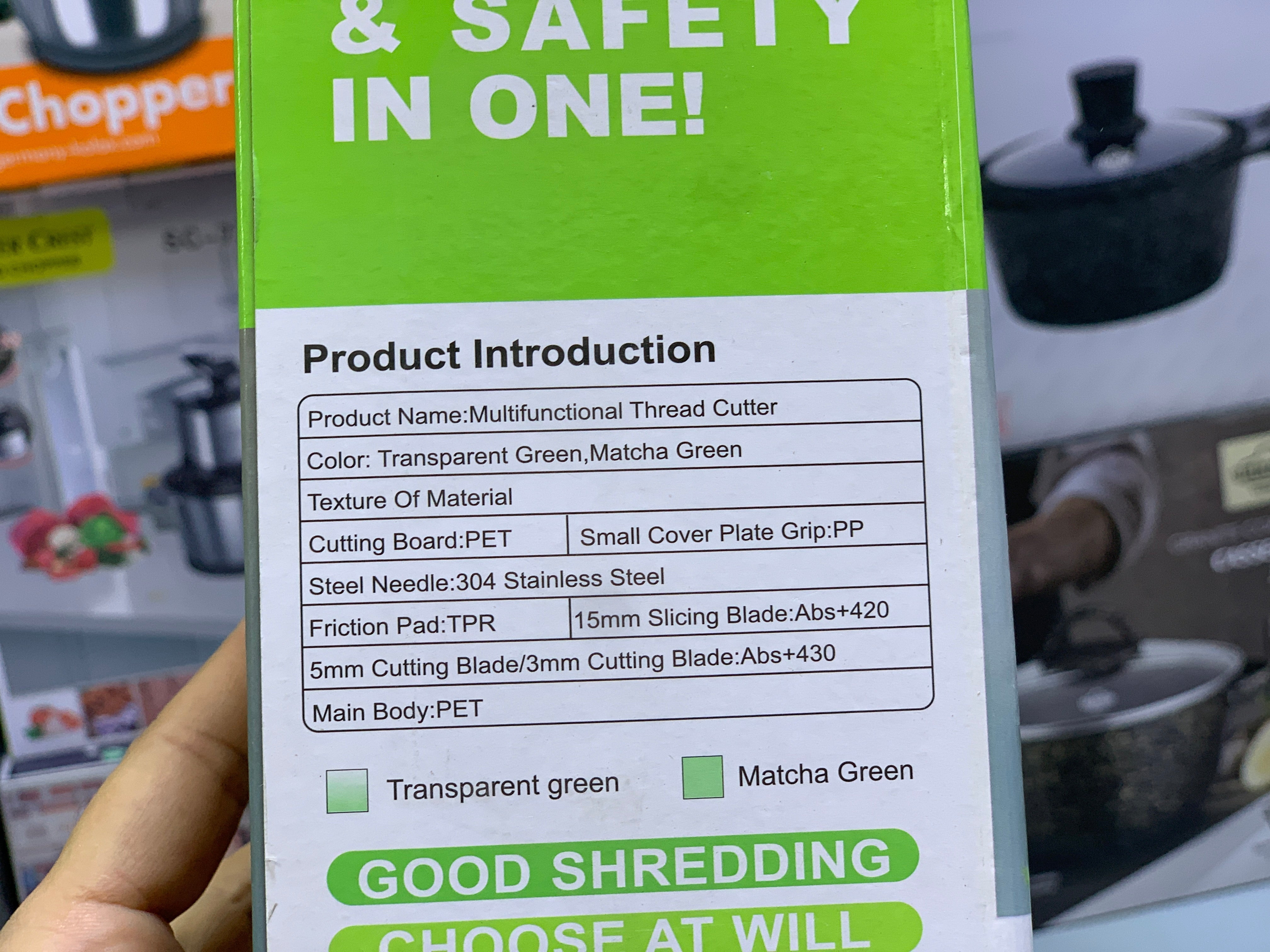 Multifunctional Vegetable Cutter 4 in 1