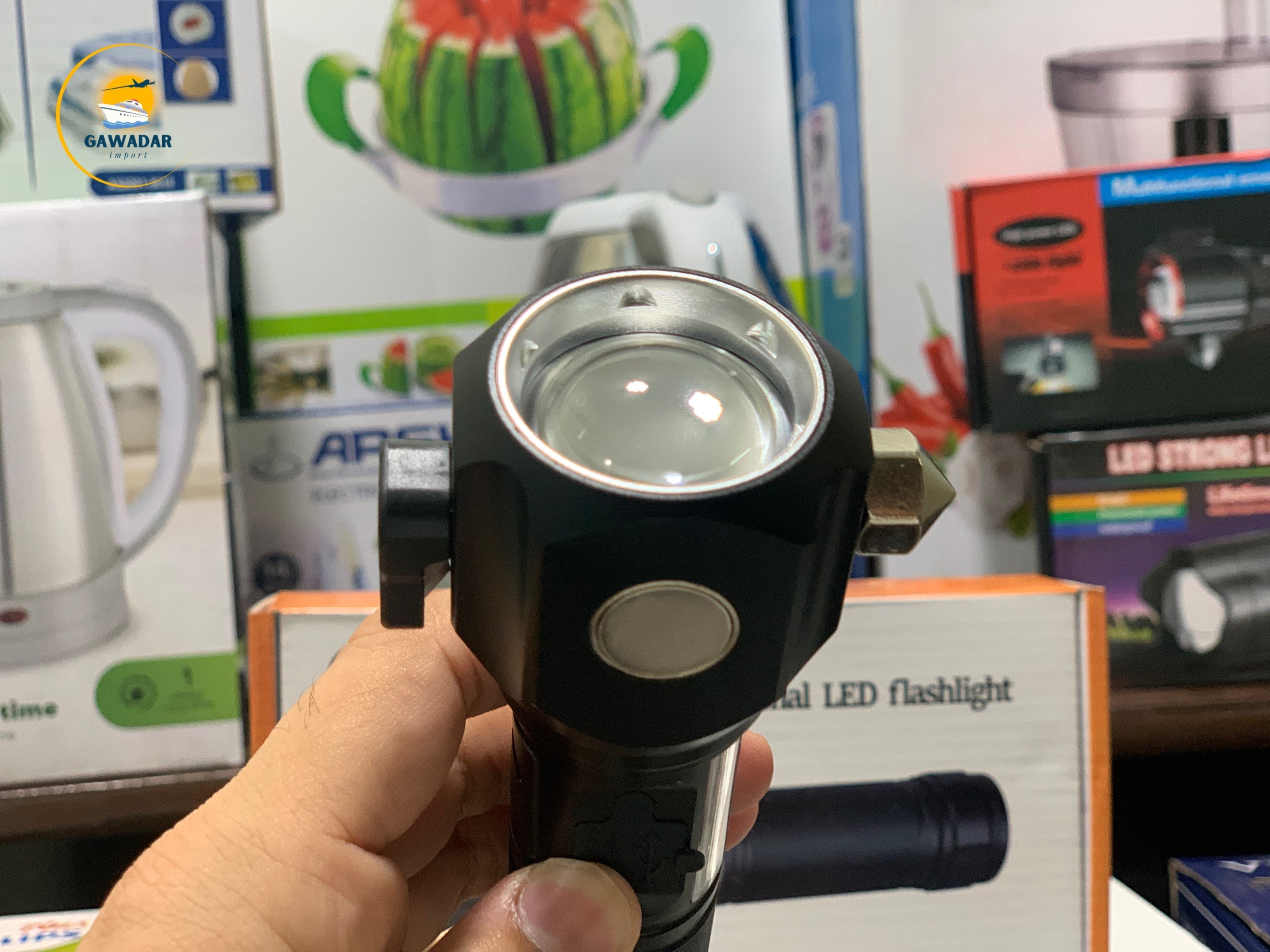 Hanif Traders's Rawilang RL-233 LED Bright Light Torch 1KM Range