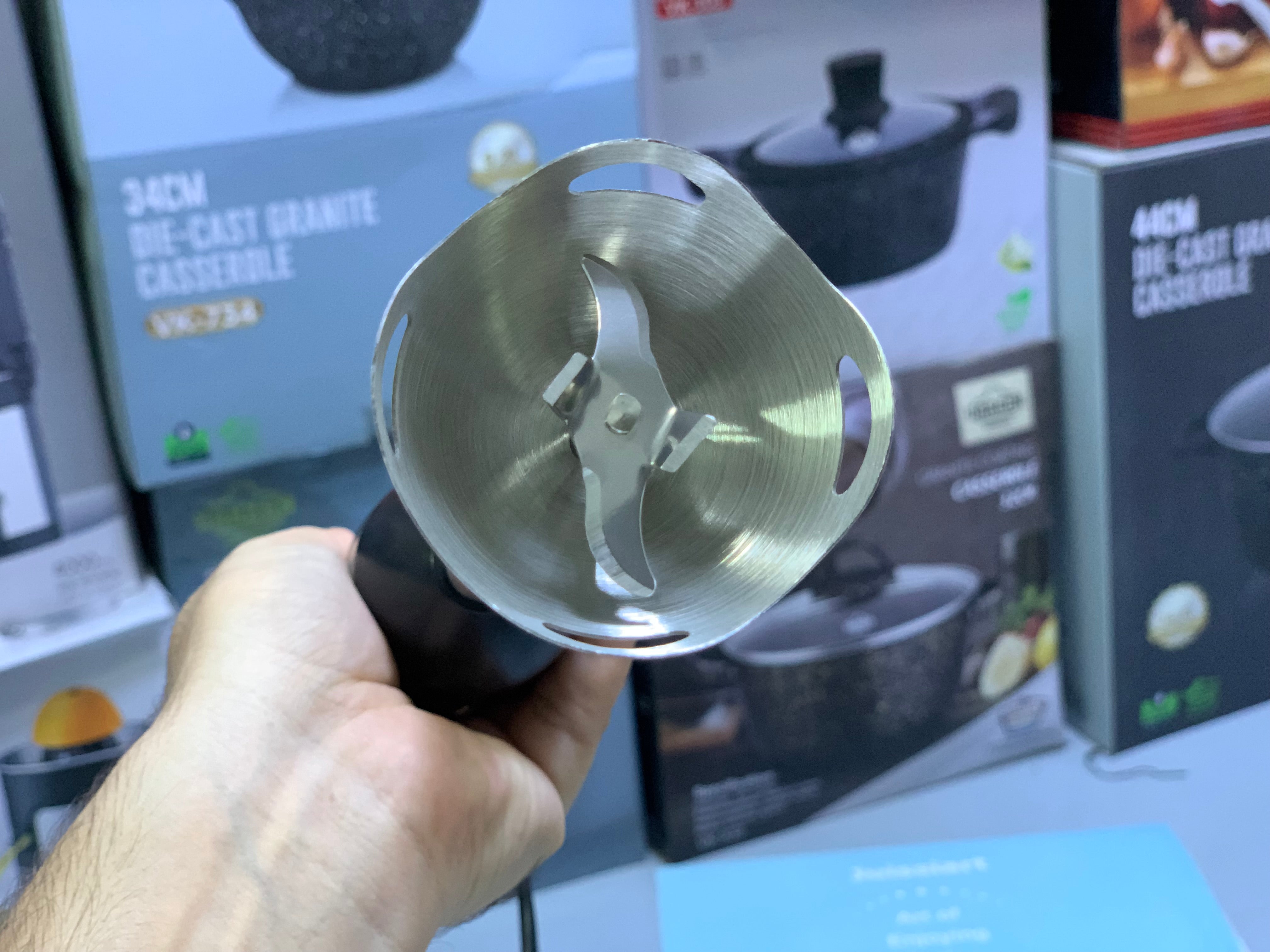 Hand Blender Set 4 in 1 Stainless Steel