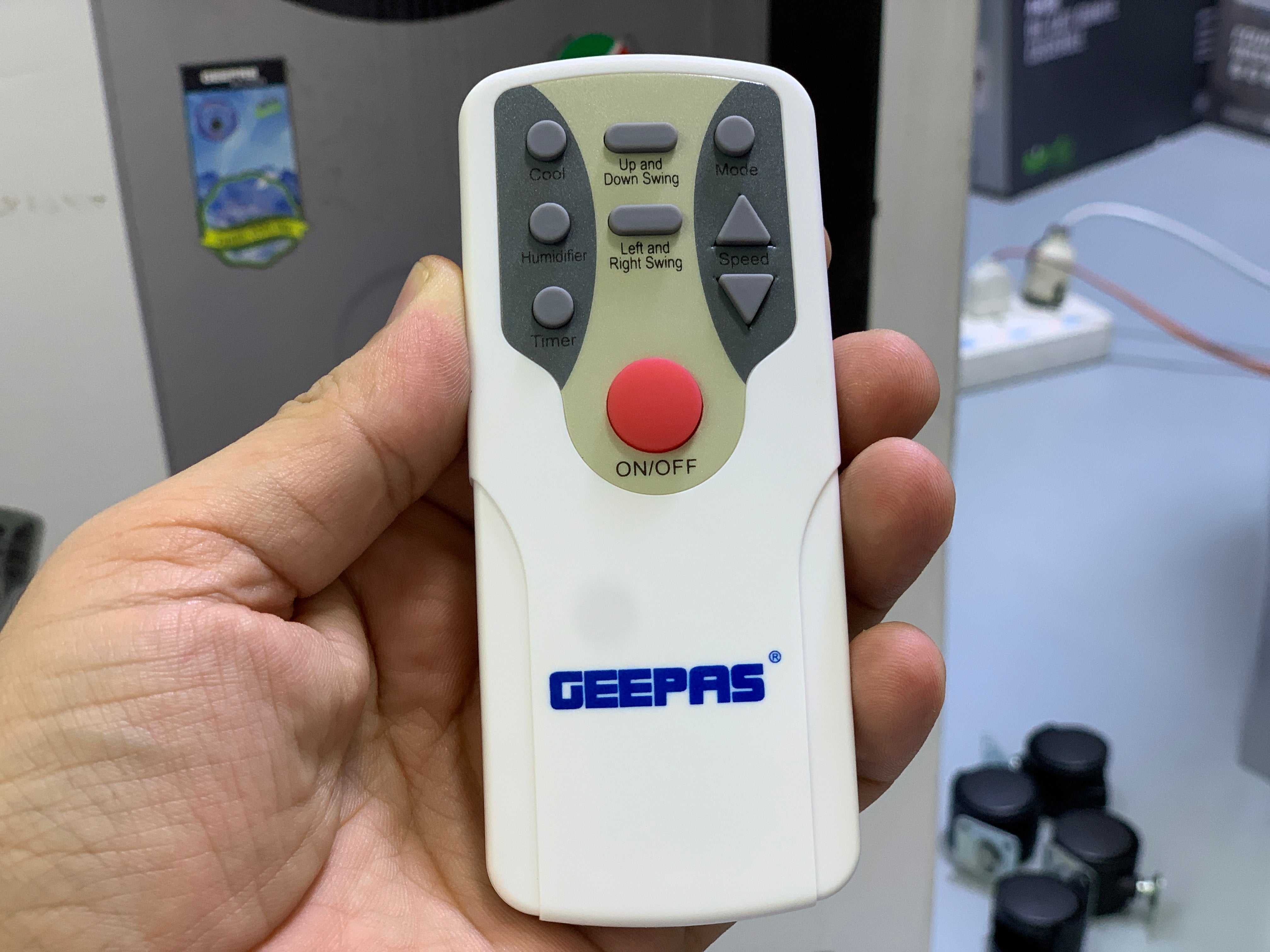 Geepas Air Cooler 150w with Big water Tank and HoneyComb cooling Technology