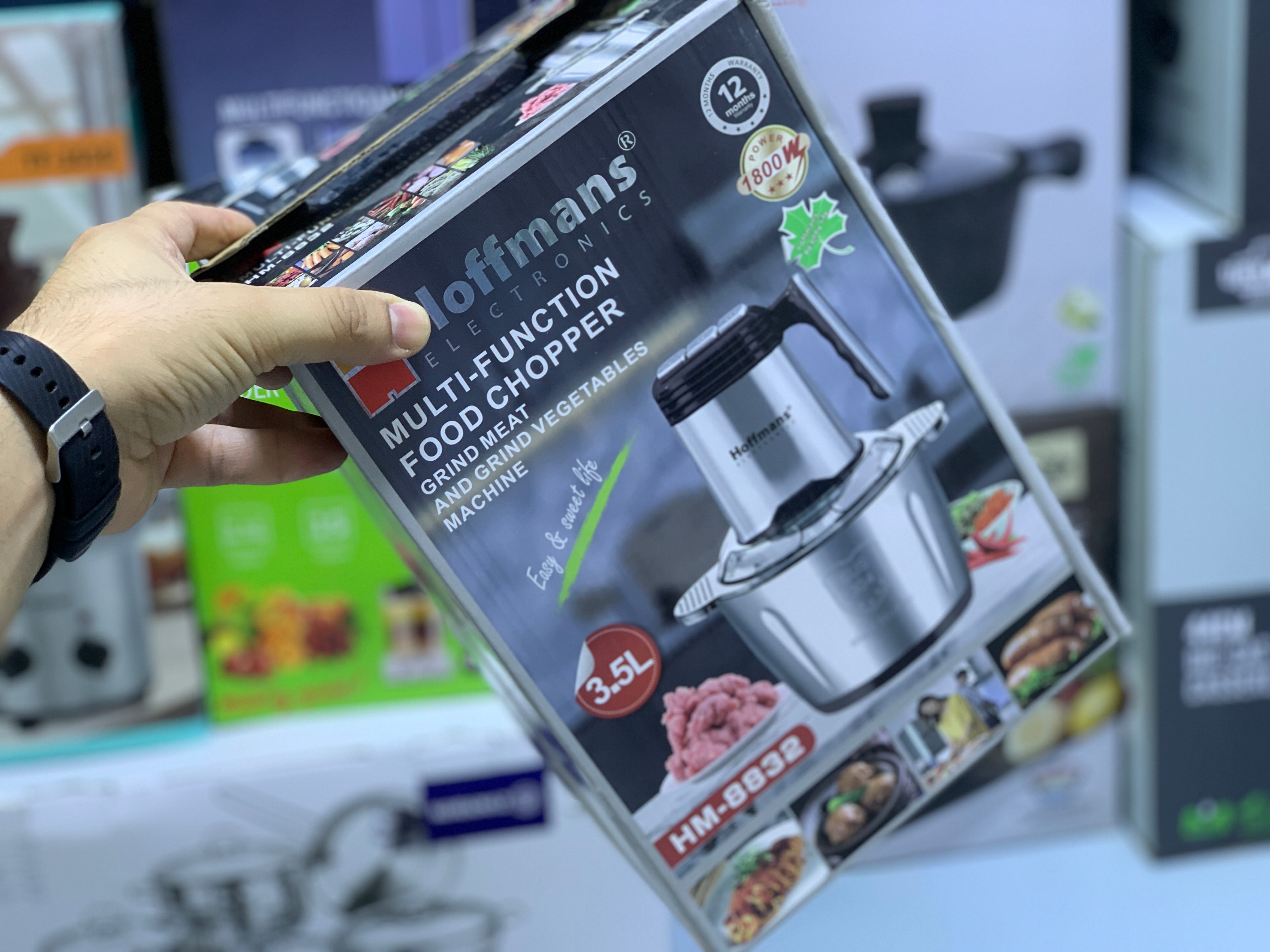 Hoffmans Food Chopper 3.5L and 1800w