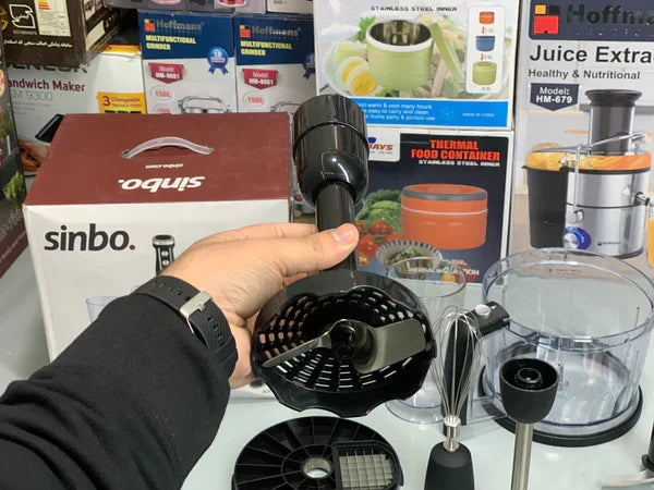 SINBO Stand Mixer and Blender Set Stainless Steel