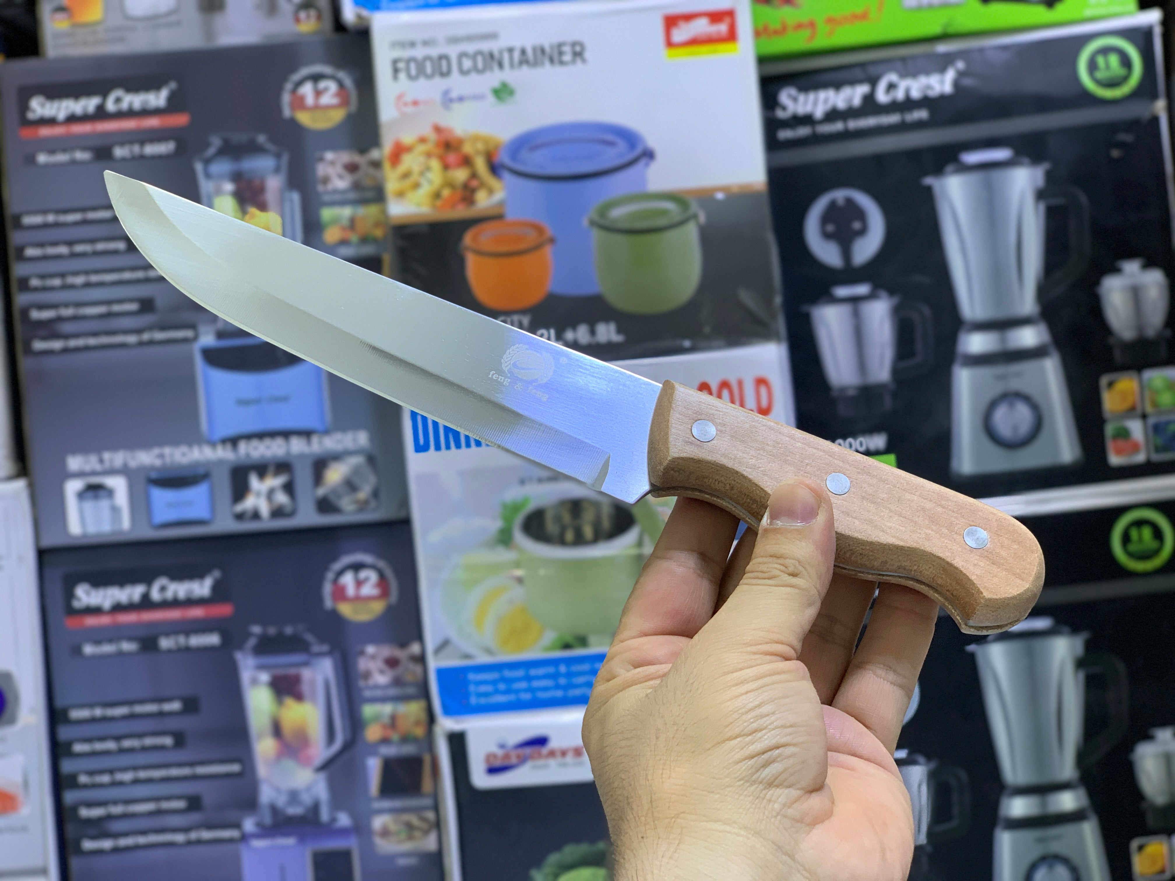 Pack of 3 Knives Set For Eid E Qurbani Stainless Steel