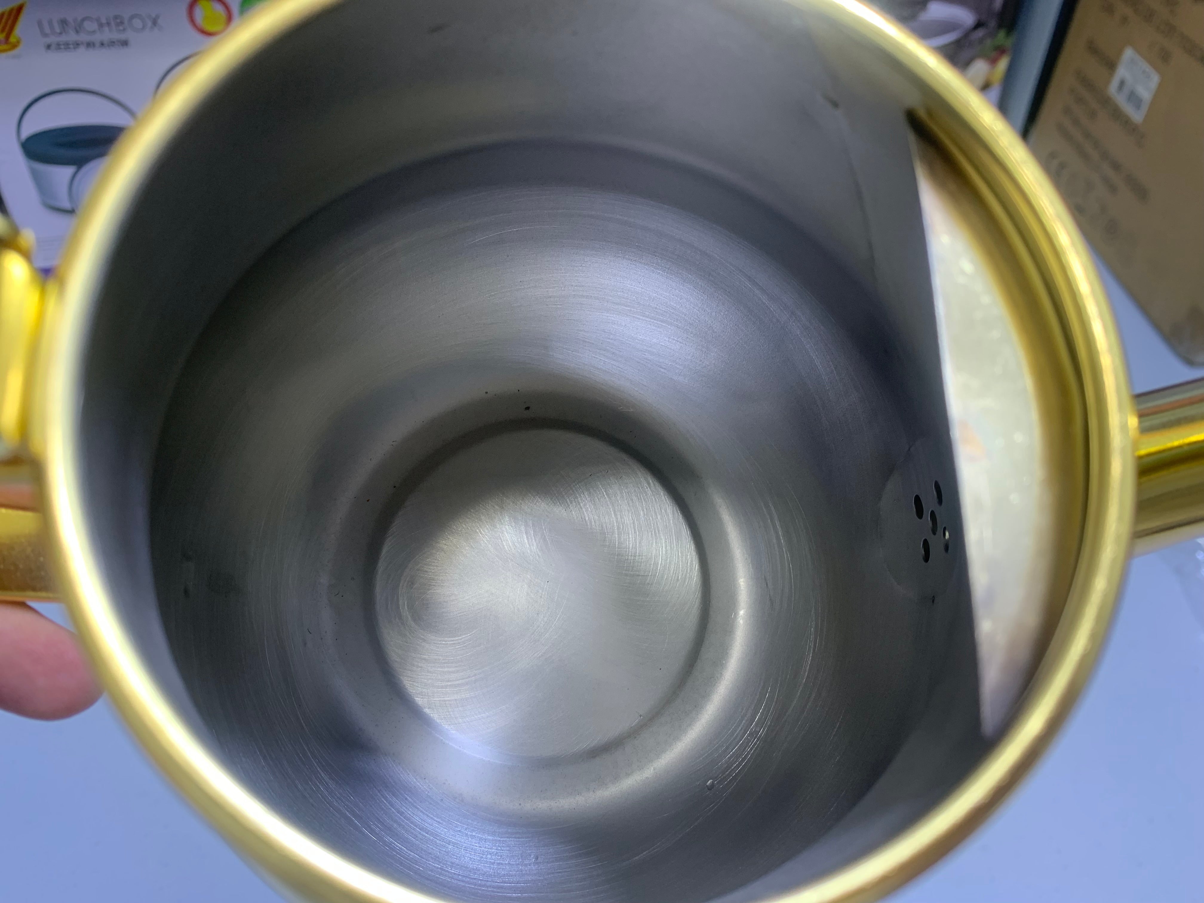 Golden 3 Pieces Tea Kettles