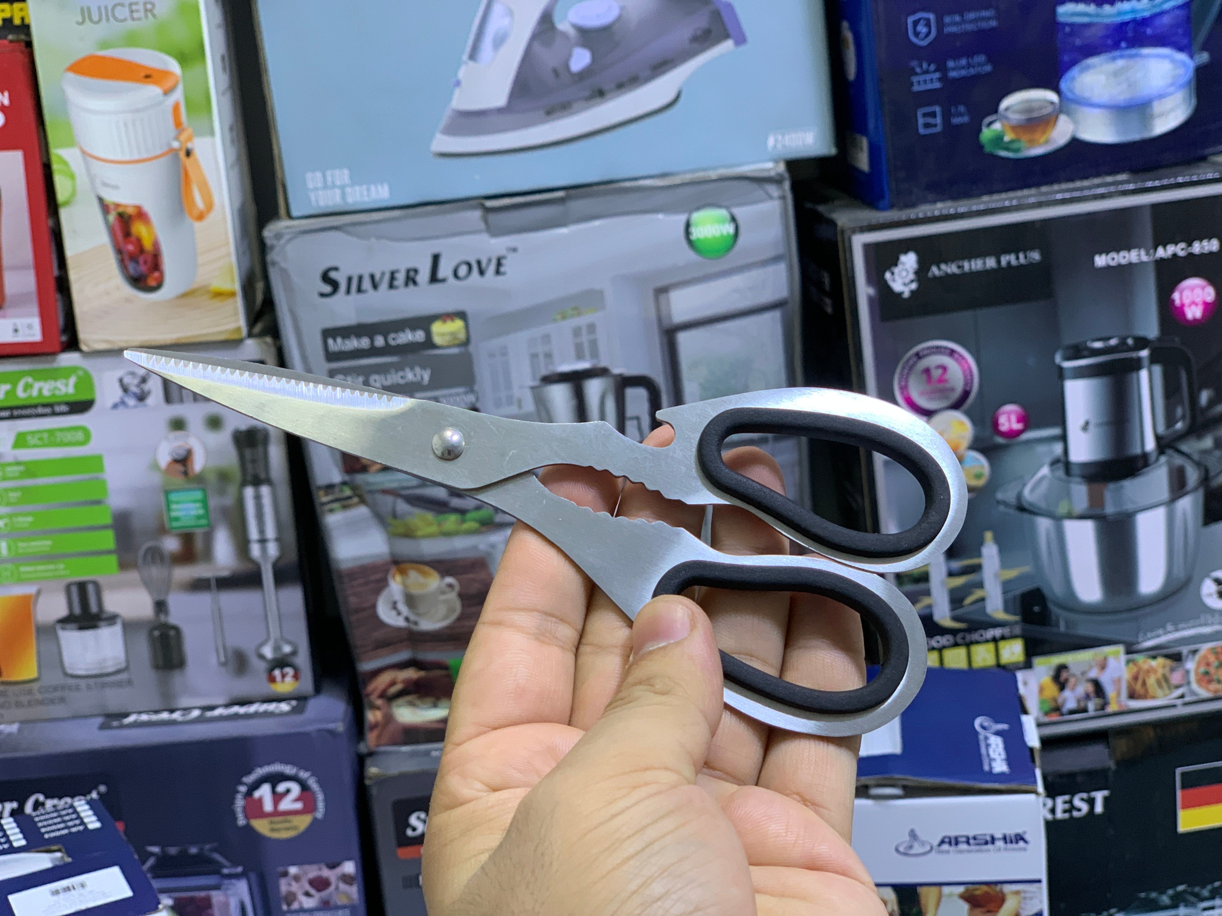 Arshia Knife Set 9 Pieces Stainless Steel