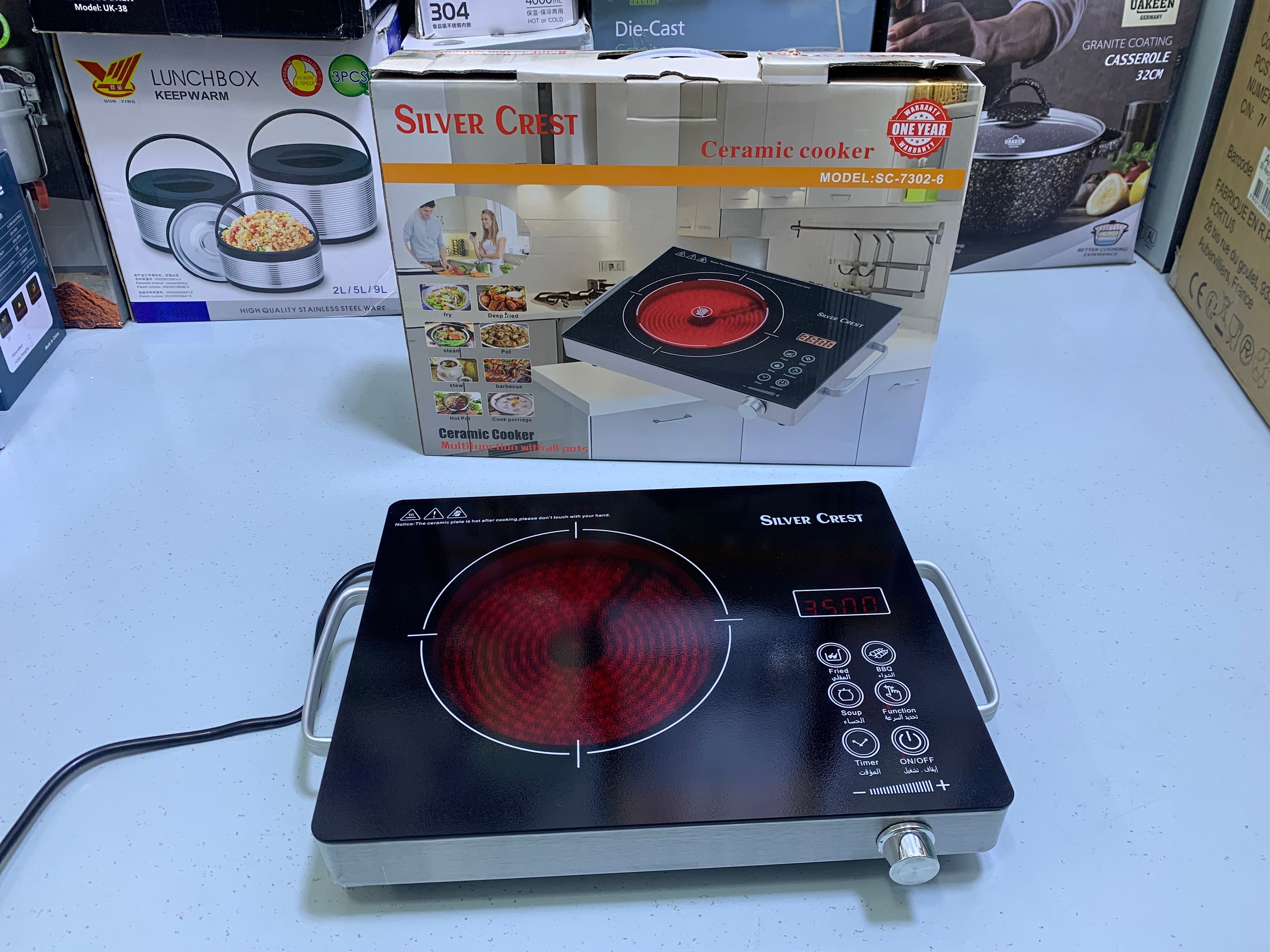 Silver Crest Ceramic Hotplate Model SC-7302-6