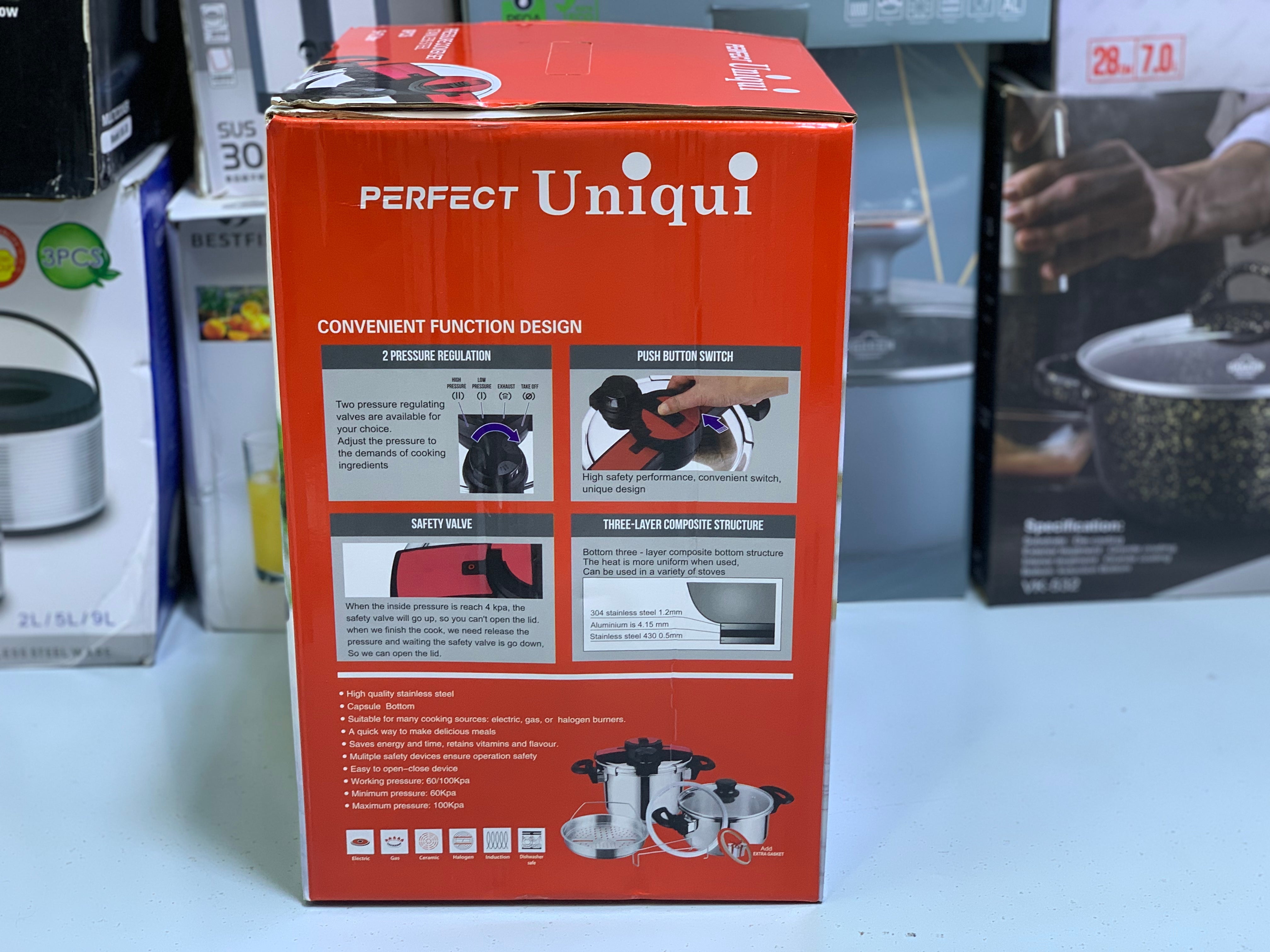 Perfect uniqui 3 in 1 Pressure Cooker 5L and 7L