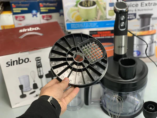 SINBO Stand Mixer and Blender Set Stainless Steel