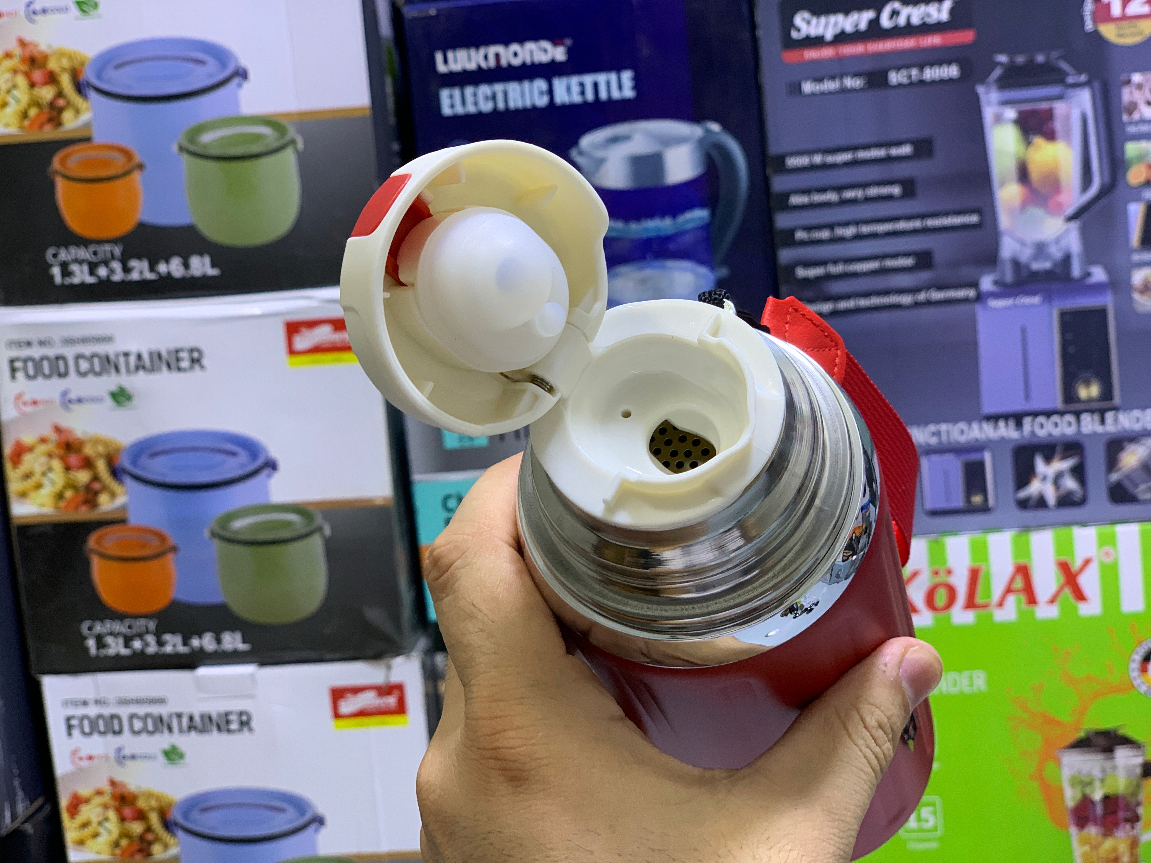 Wall Crafted Stainless Steel Water bottle 800ml Hot and Cool