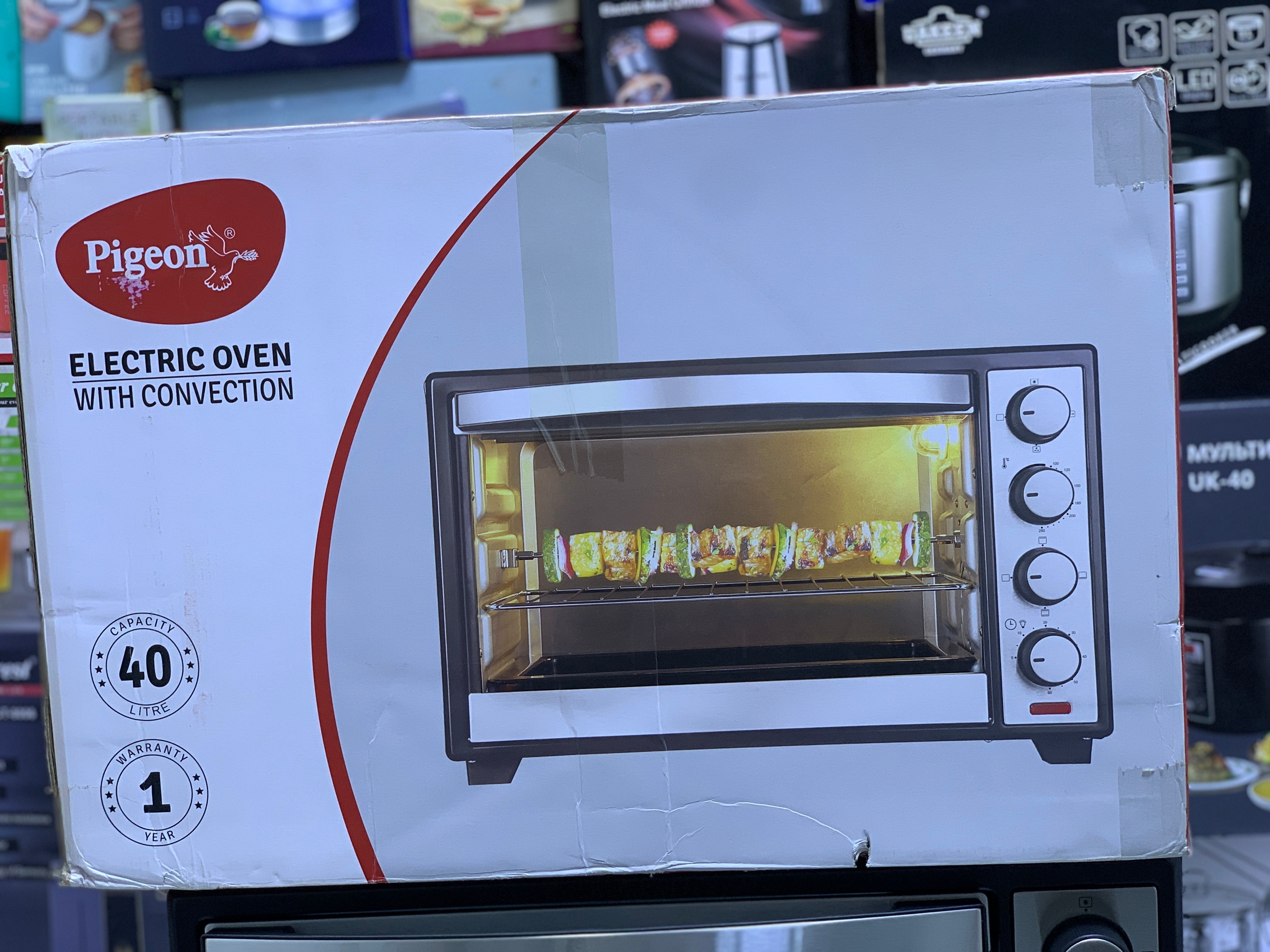 Pigeon Electric Oven With Convection 40L and 1600w