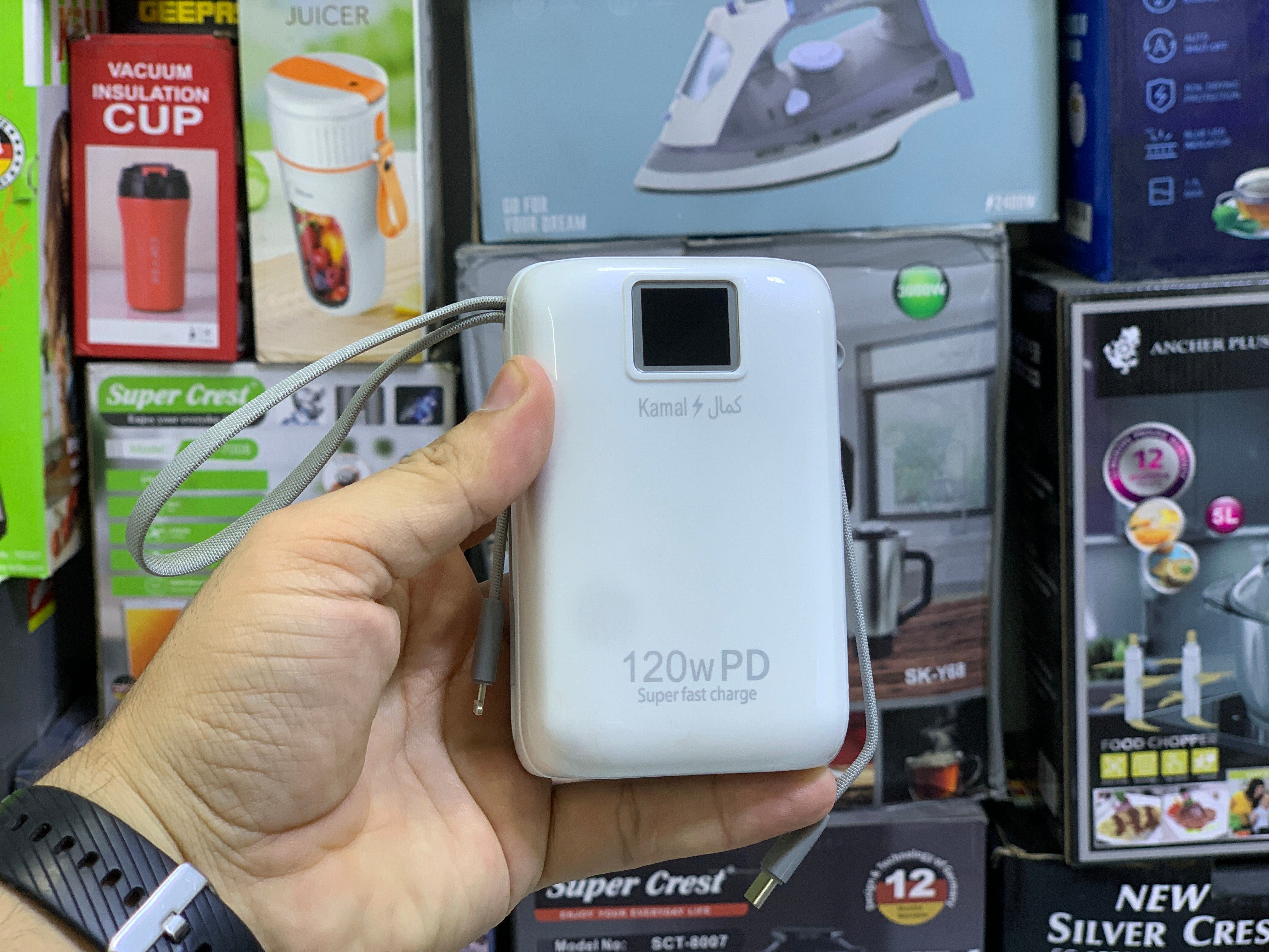 30000mah and 120w Fast Charging Mobile Power Bank