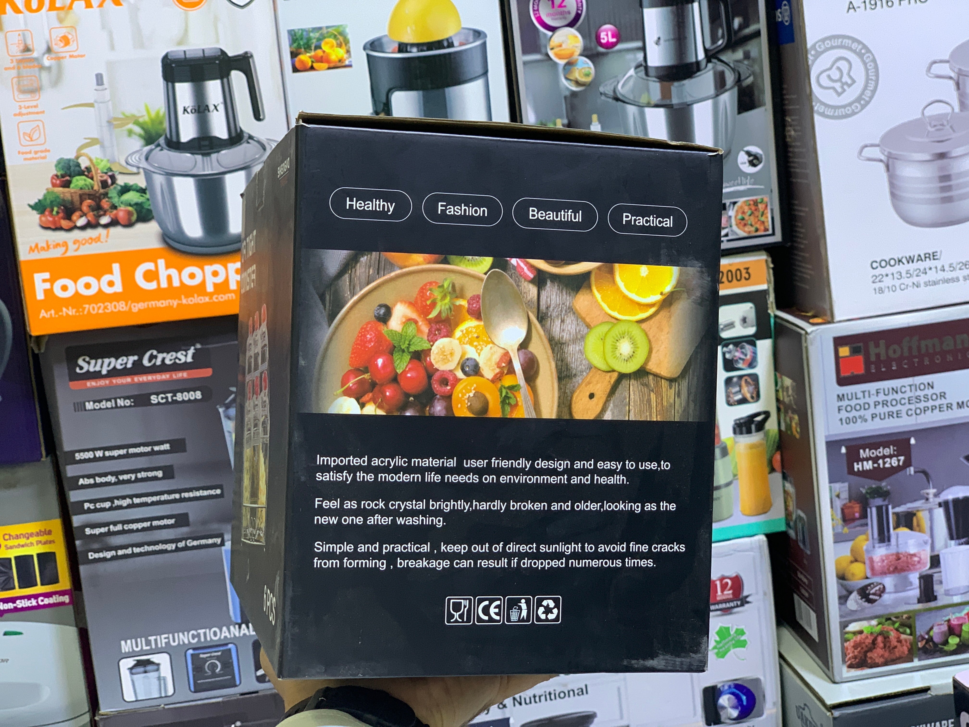 6 Pieces Kitchen Spice Seasoning 🧂 Tanks, Kitchen Storage Organizer, Airtight Storage Jars