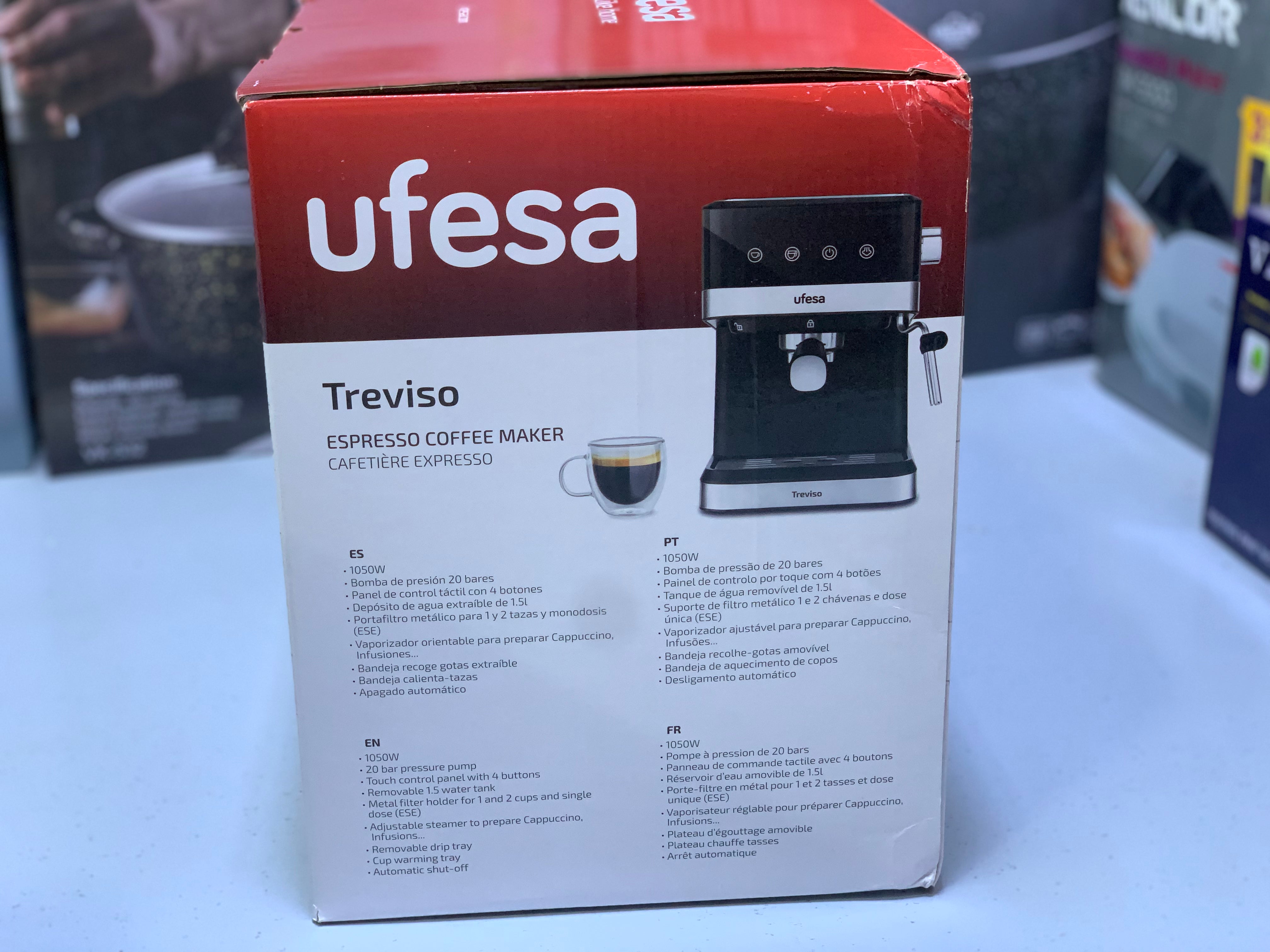 Ufesa Espresso Coffee Maker  20 Bar