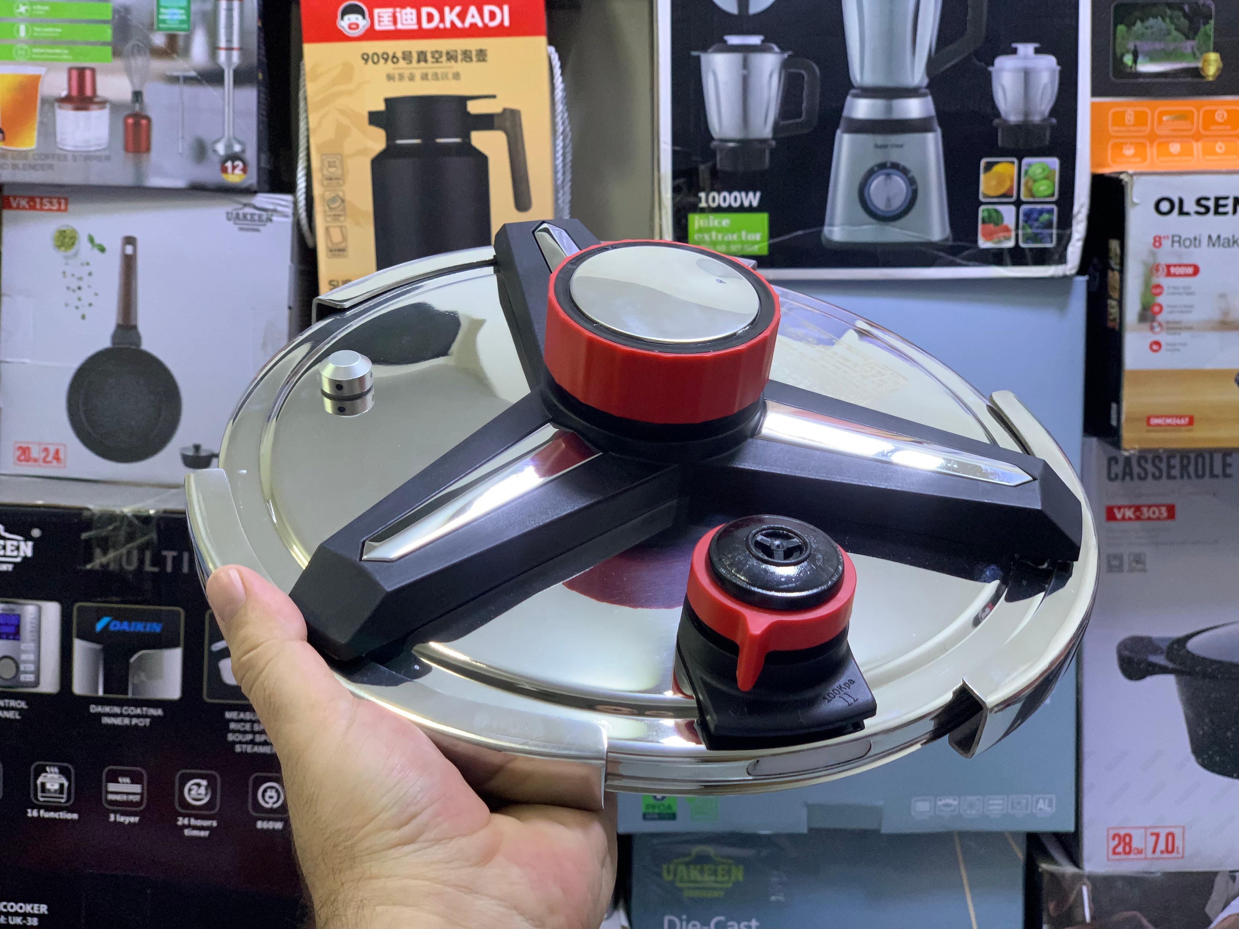 2 in 1 Pressure Cooker 12L