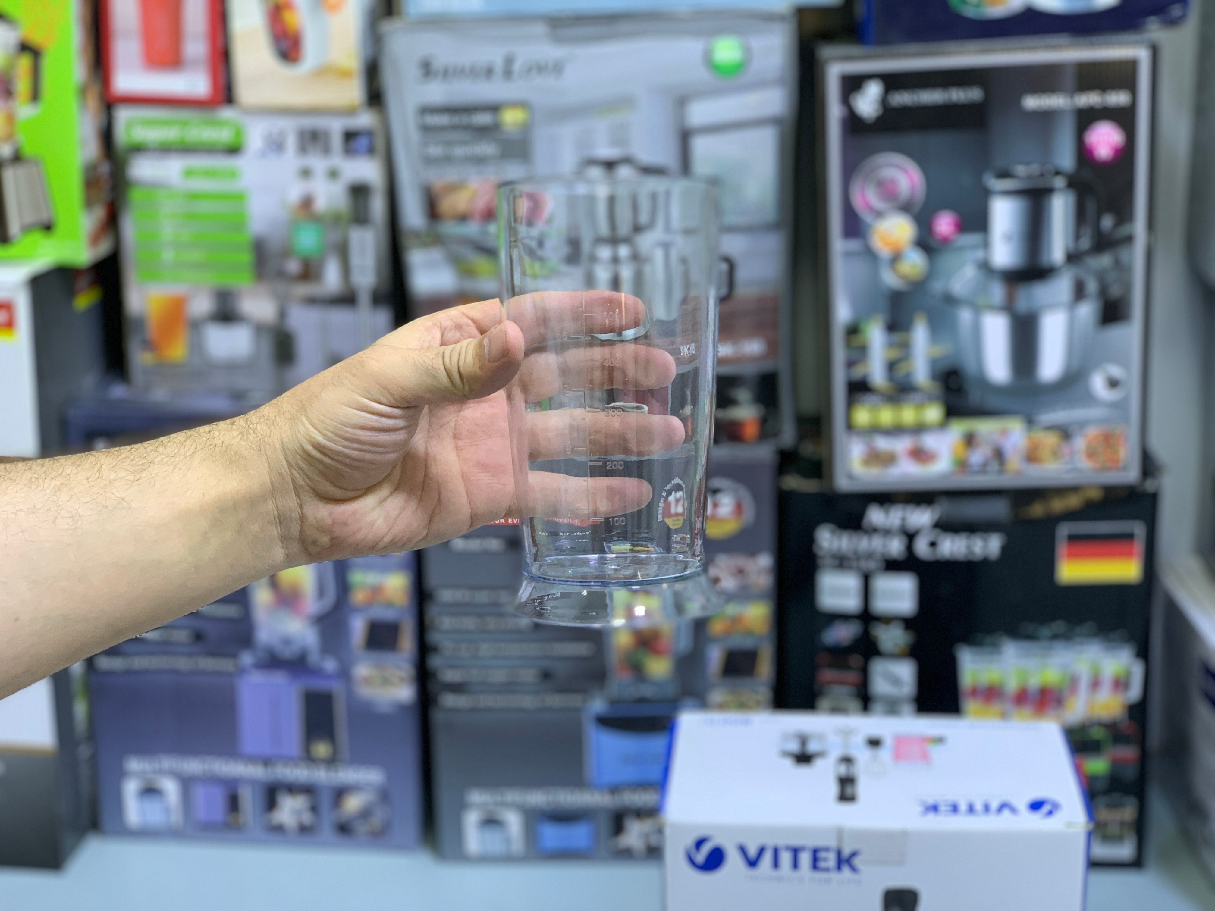 VITEK Blender Set VT-3411 ST Stainless Steel Blades 800w