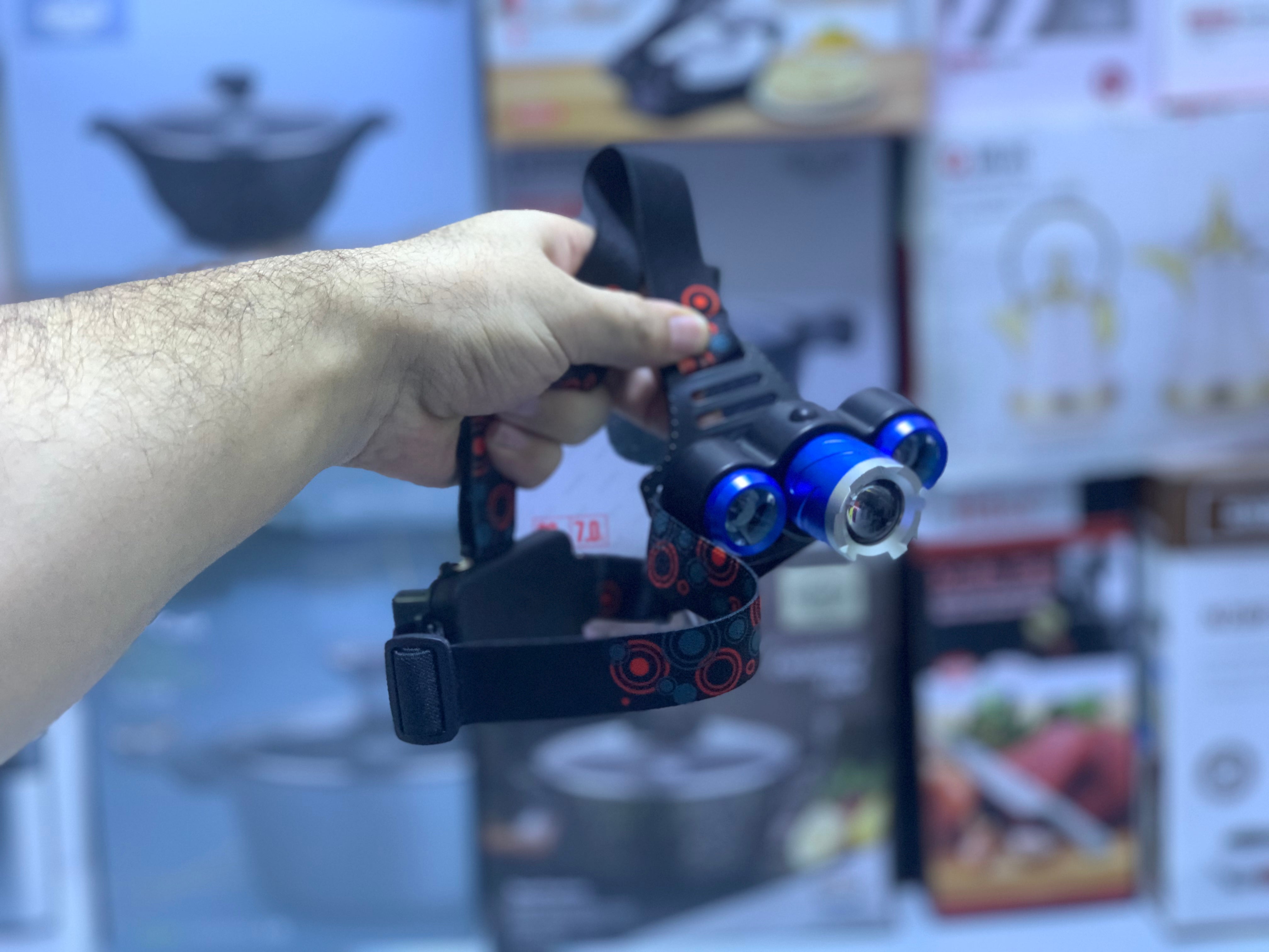 Hands-Free Lights Front