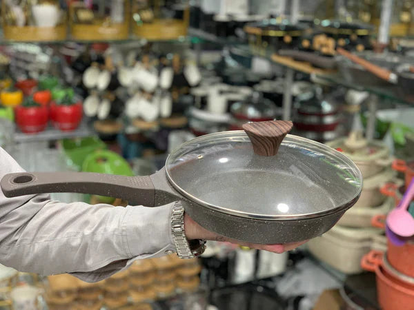 Bakhschie fry pan Non Stick Granite Coating