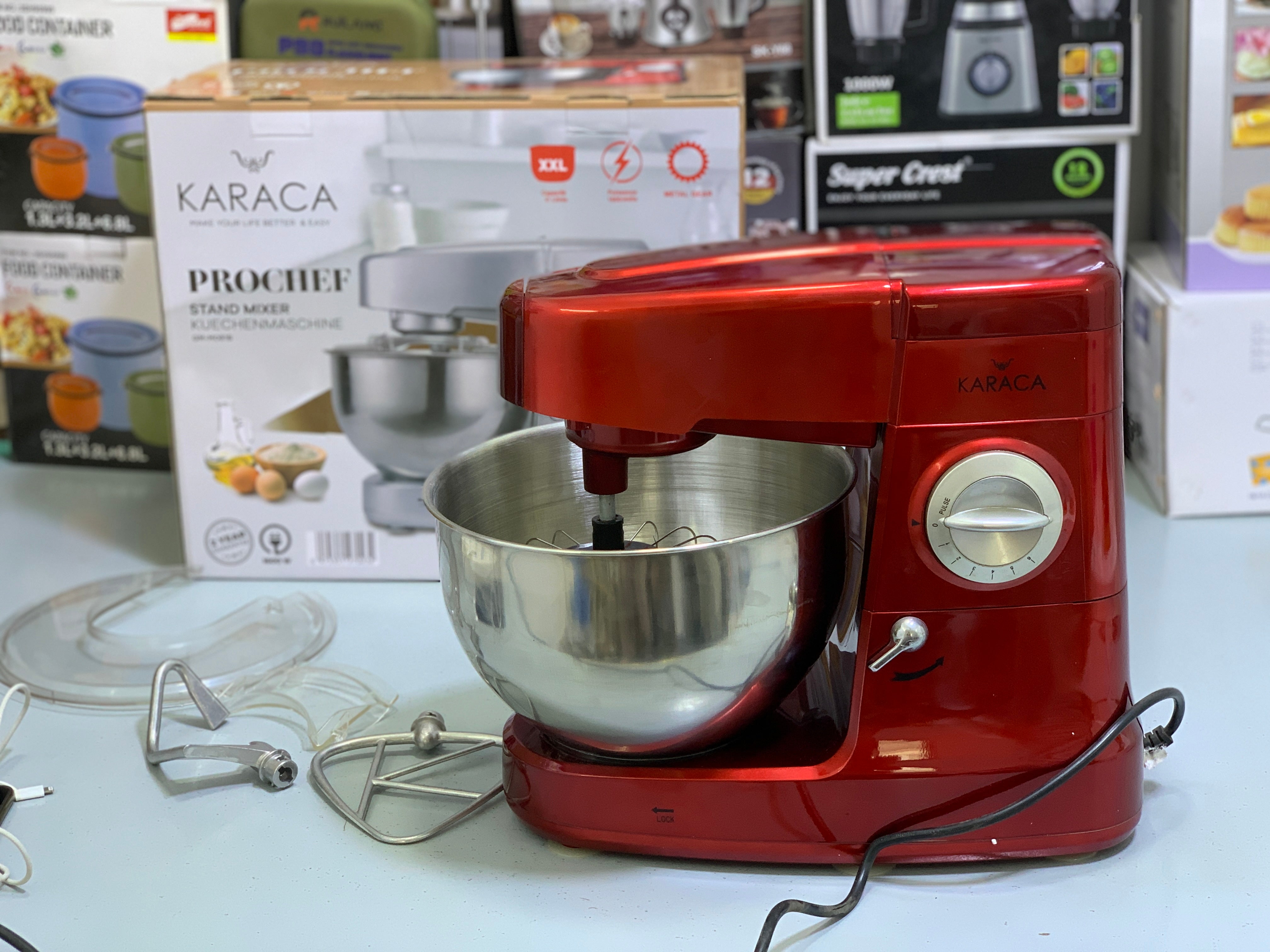 Karaca Prochef Stand Mixer 8L 1600w Metal Gear