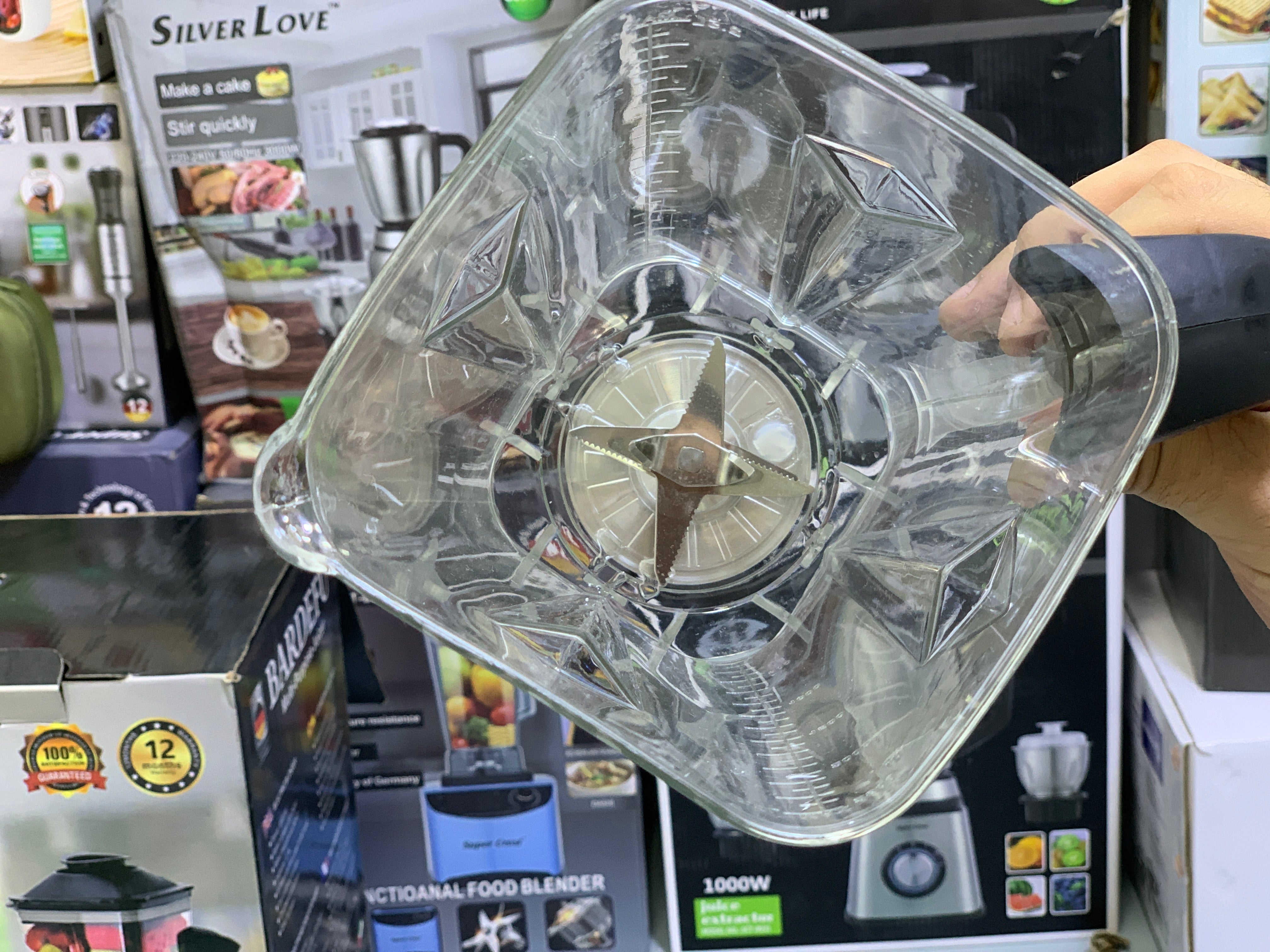 Bardefu 3 in 1 Blender , Chopper and Grinder Model: BF-5040 Copper Motor 9500w and 2.5L