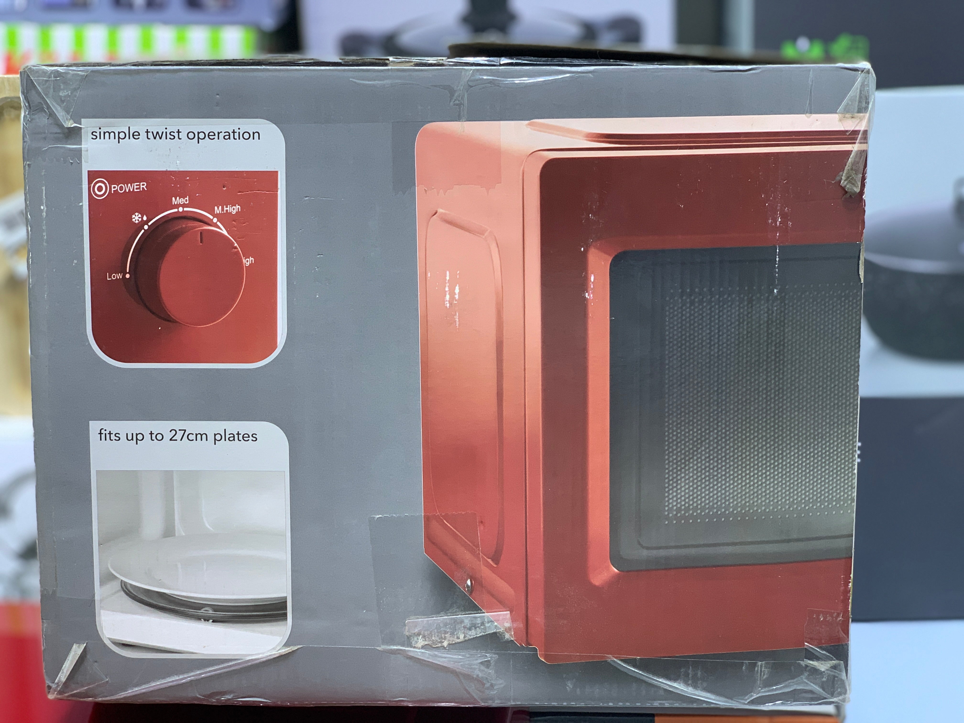 George Home Microwave  17L 700w , 3 Pin Switch