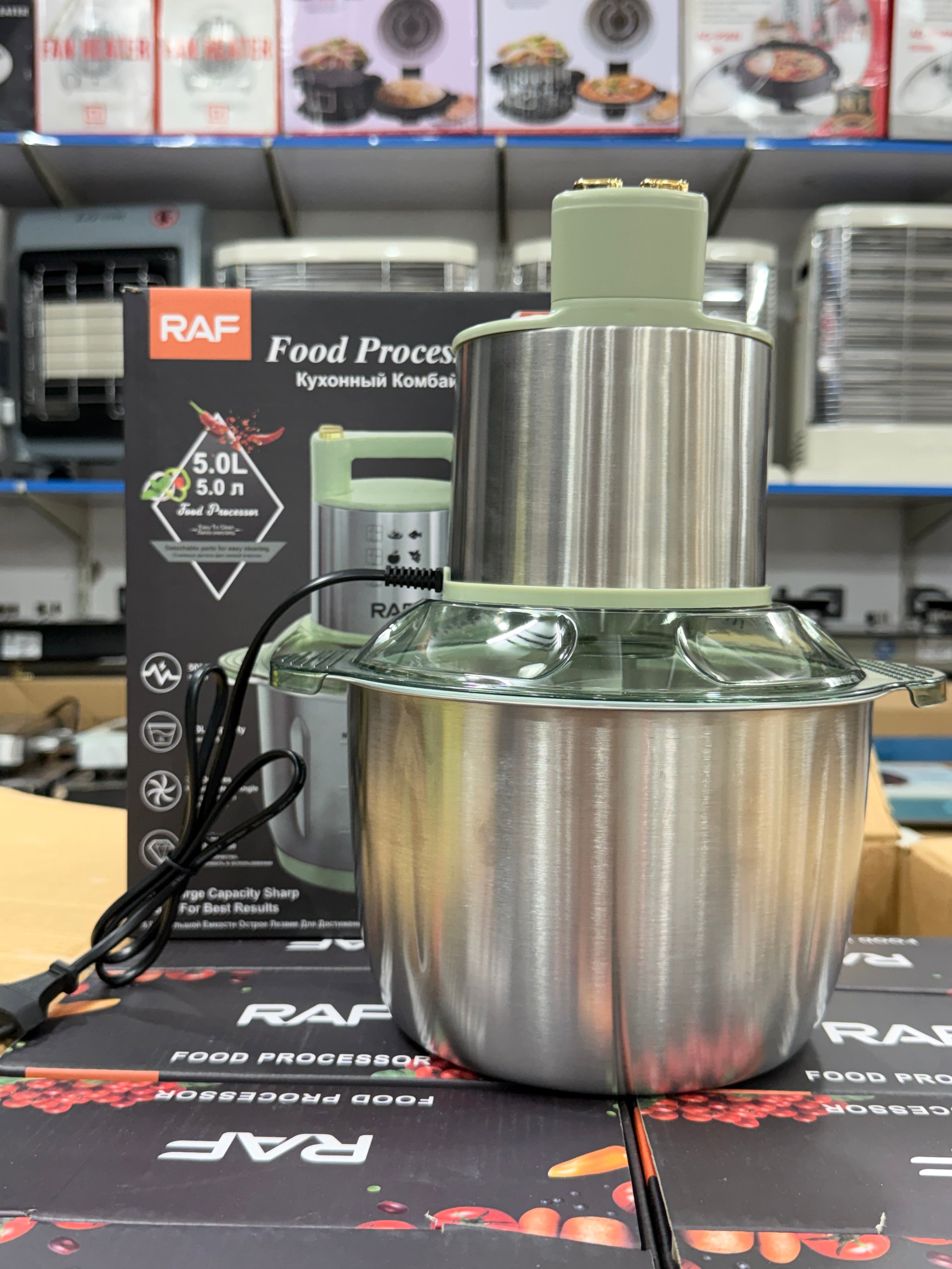 RAF food processing chopper 5 liter capacity