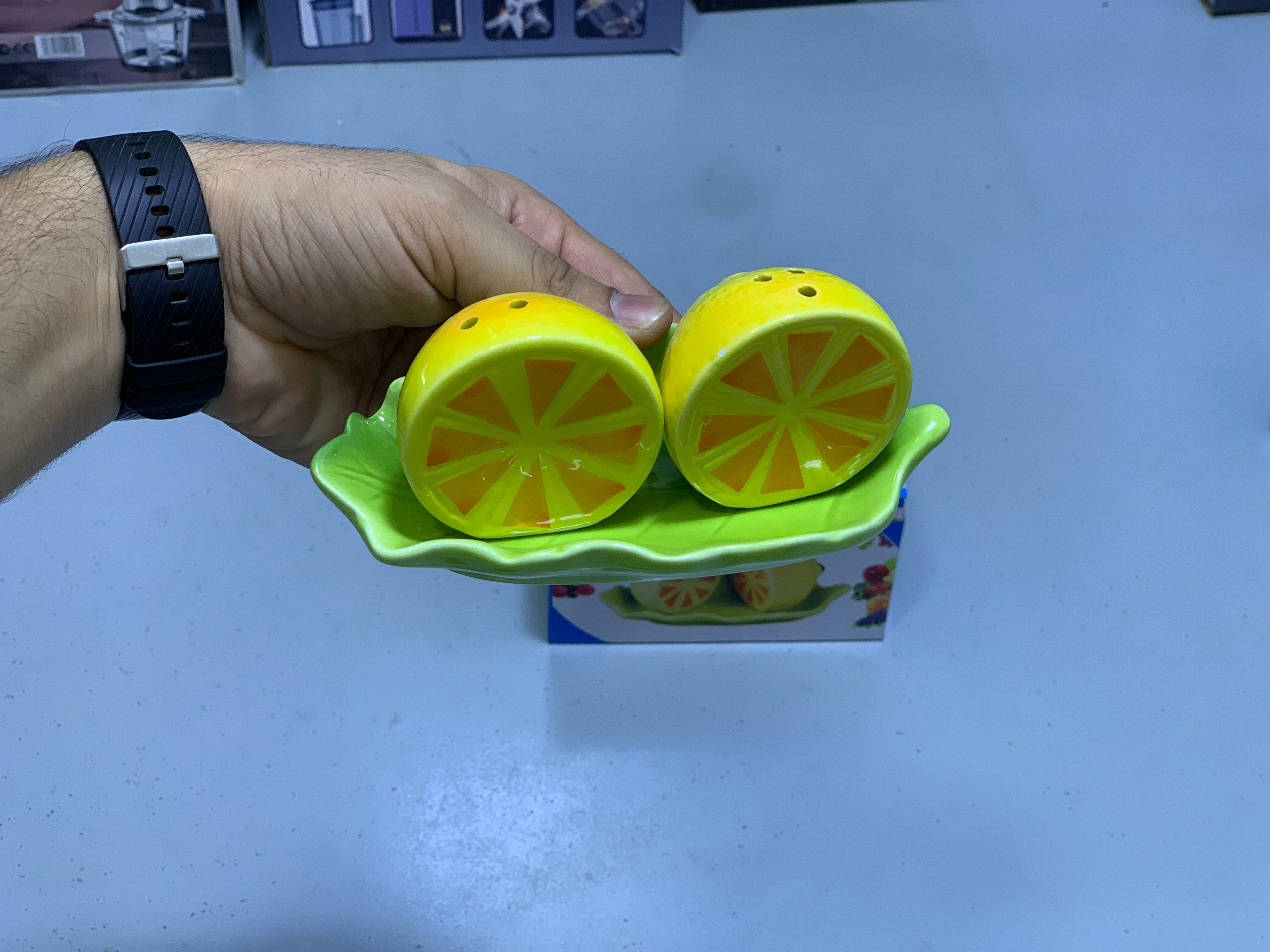 Salt and Pepper Organizers Lemon 🍋 design