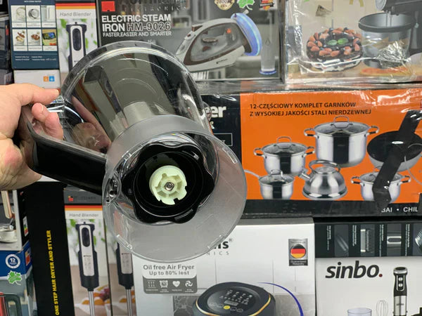 Hoffmans Multi Functional Food Chopper 💯 Pure Copper Motor Model: HM-1267