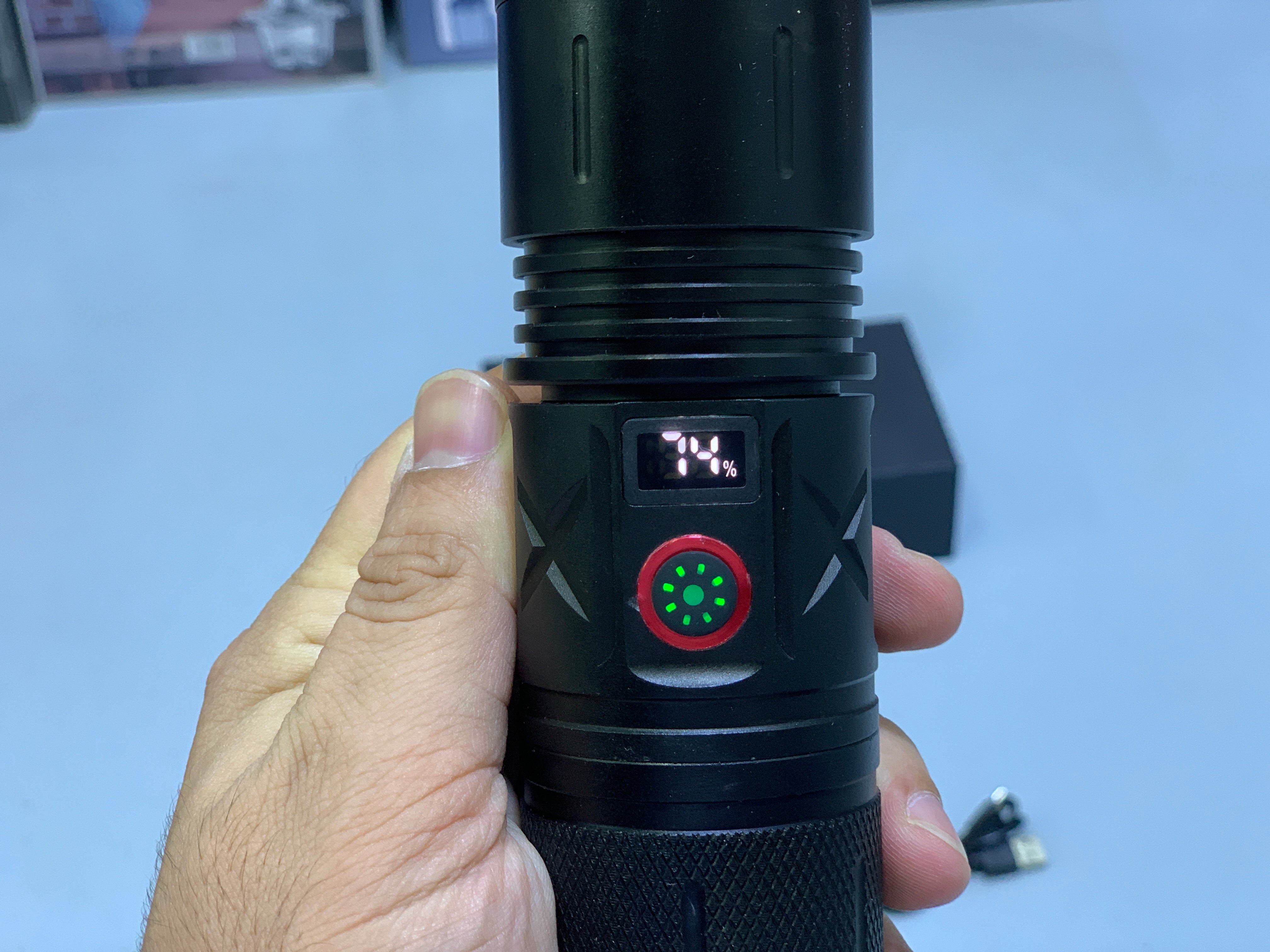 Coba Laser Torch , Handheld outdoor Flashlight Model : CB-G671