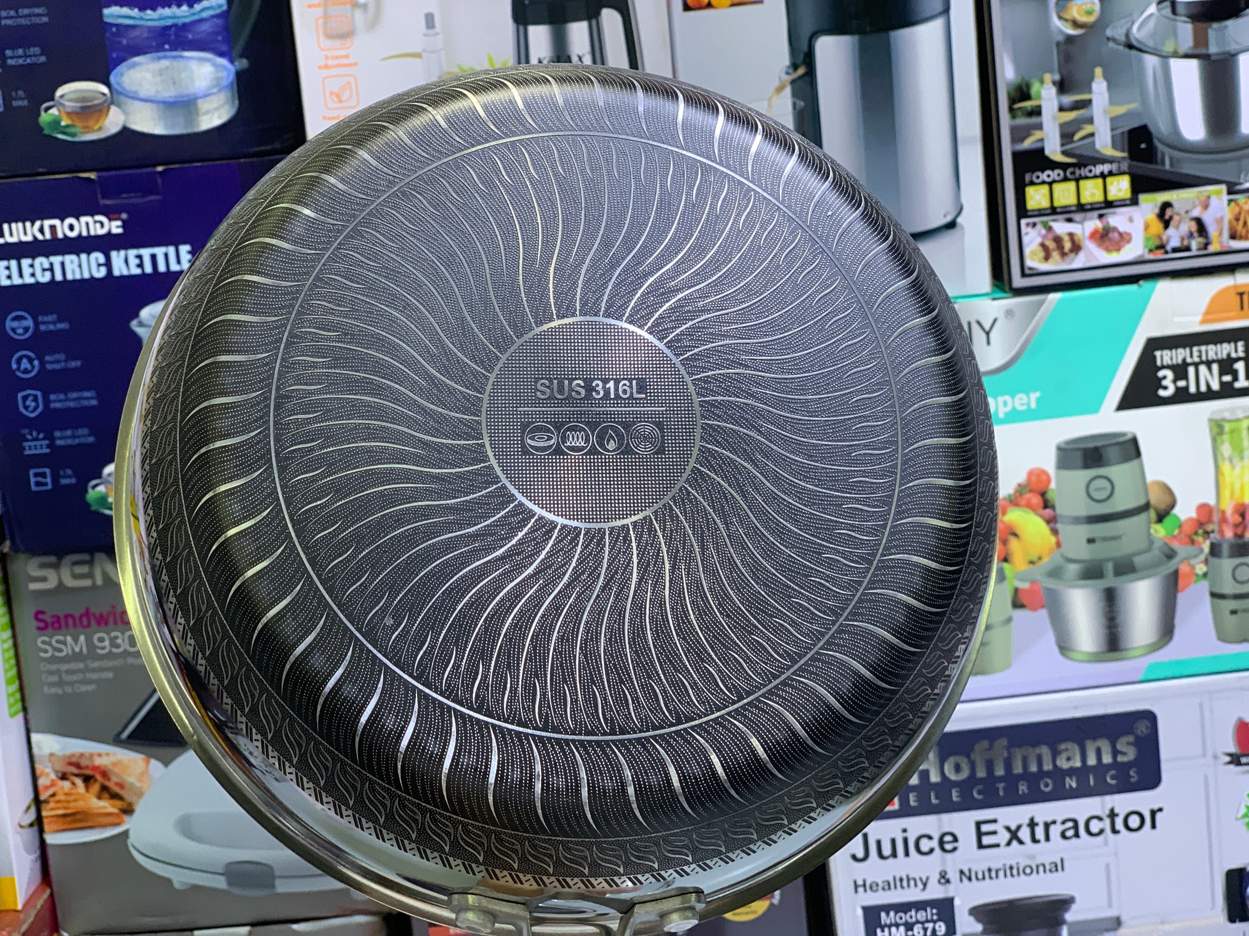 Laser Coating Shallow Frying Pan 28cm and 30cm