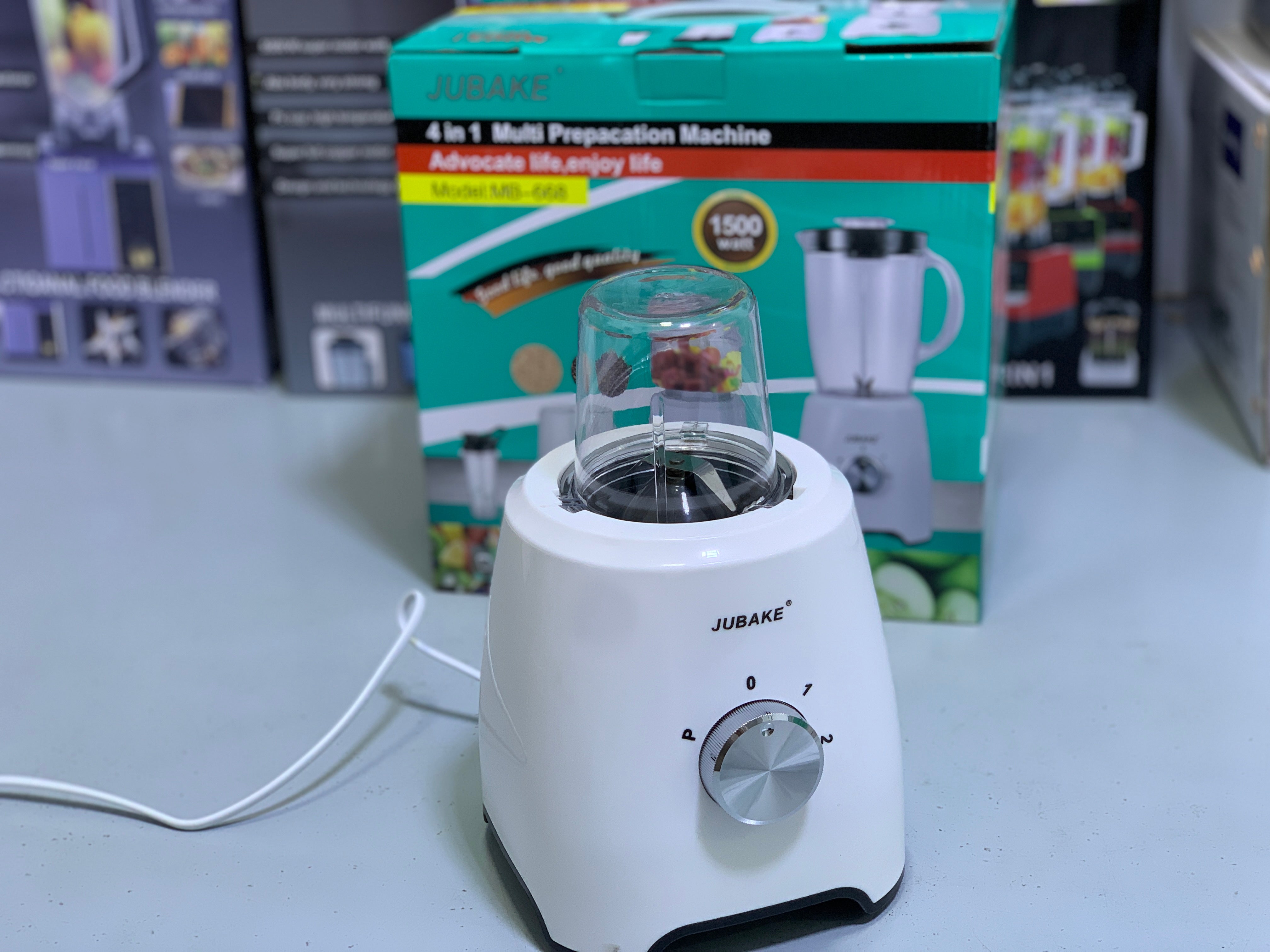 JUBAKE 4 in 1 Multifunctional Chopper 1500w