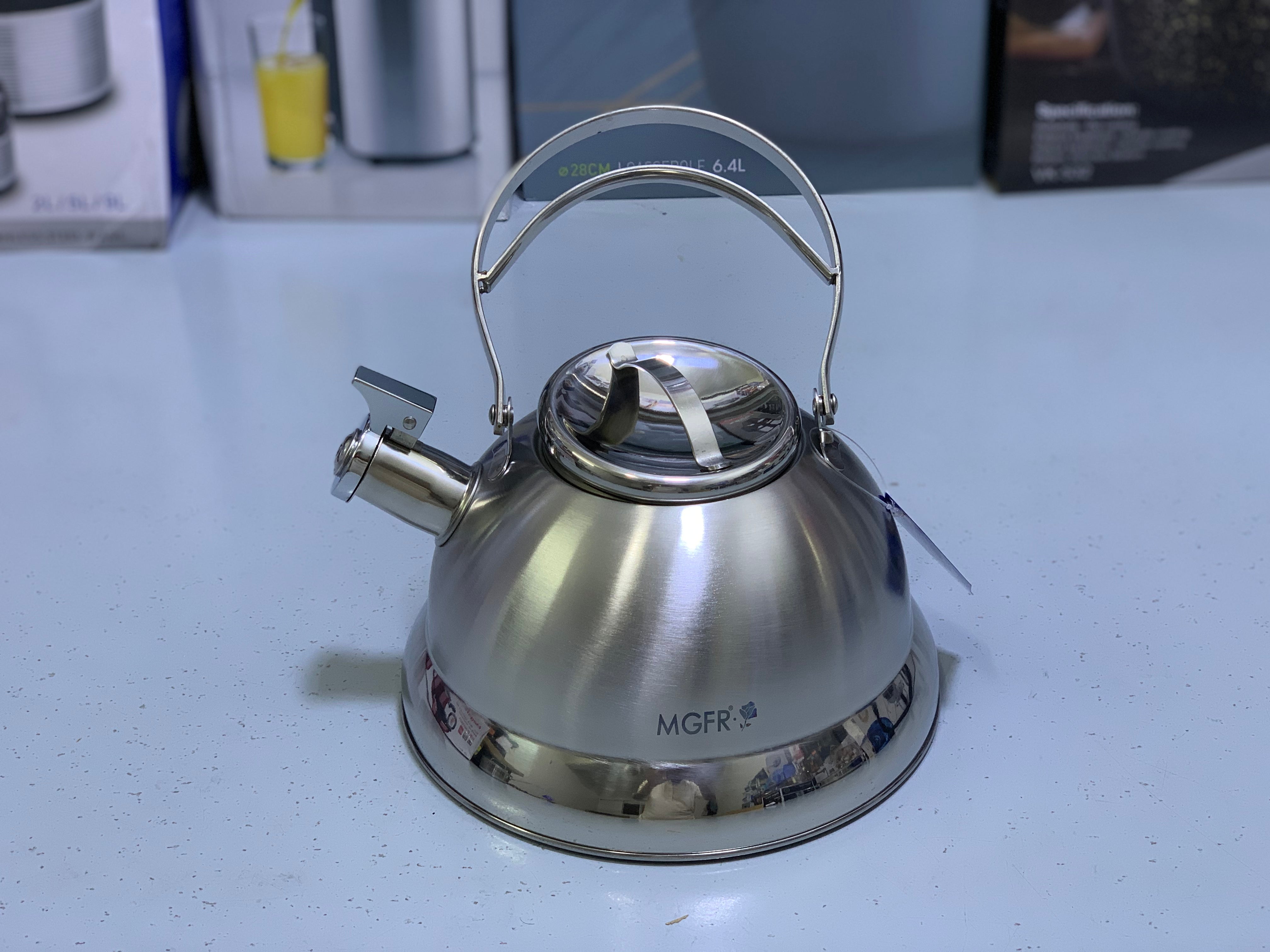 MGRF 12 Pieces Cookware Set Stainless Steel 18/10 Super Capsule Bottom