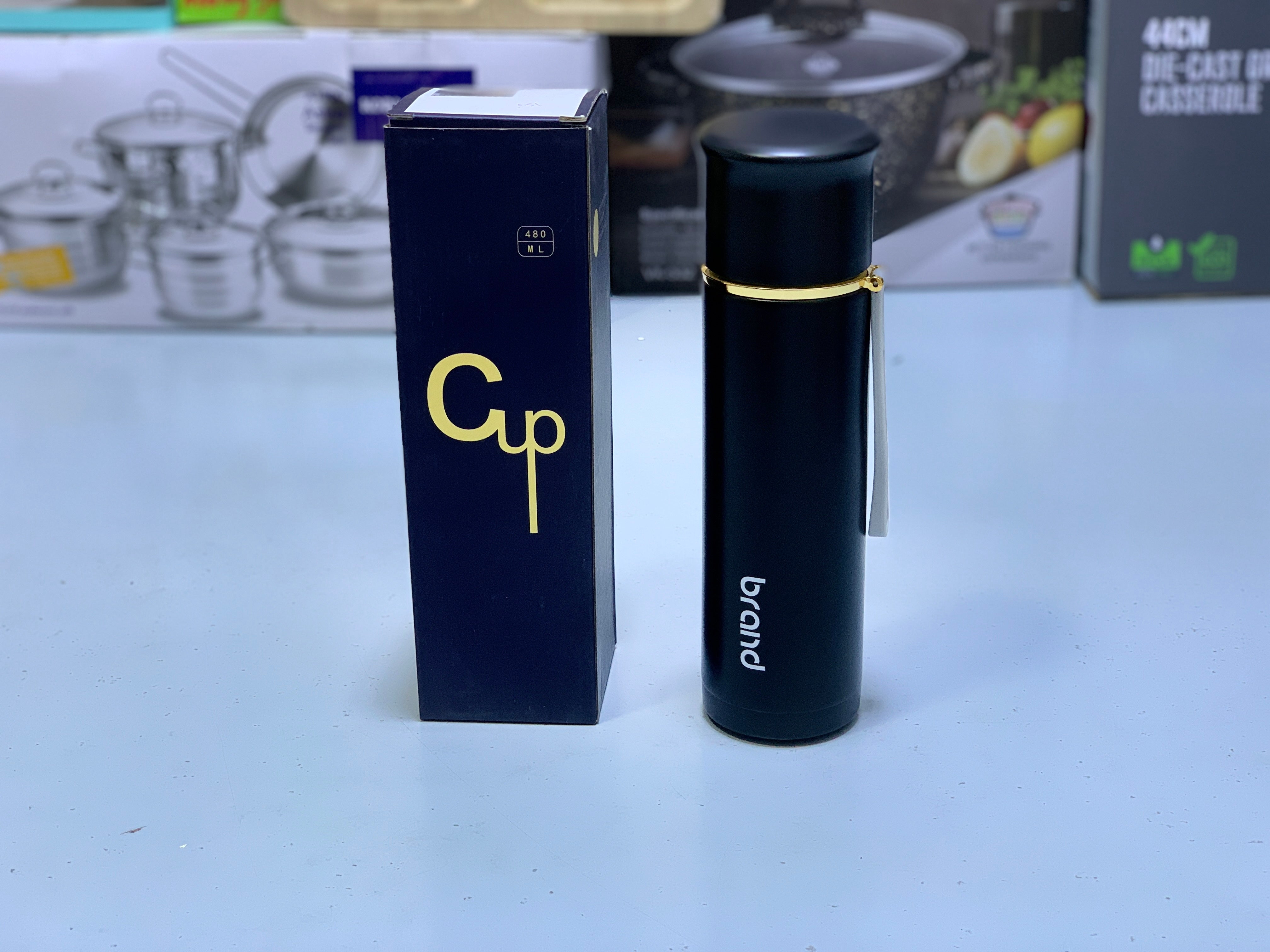 Hot and cool water bottle Elegant design