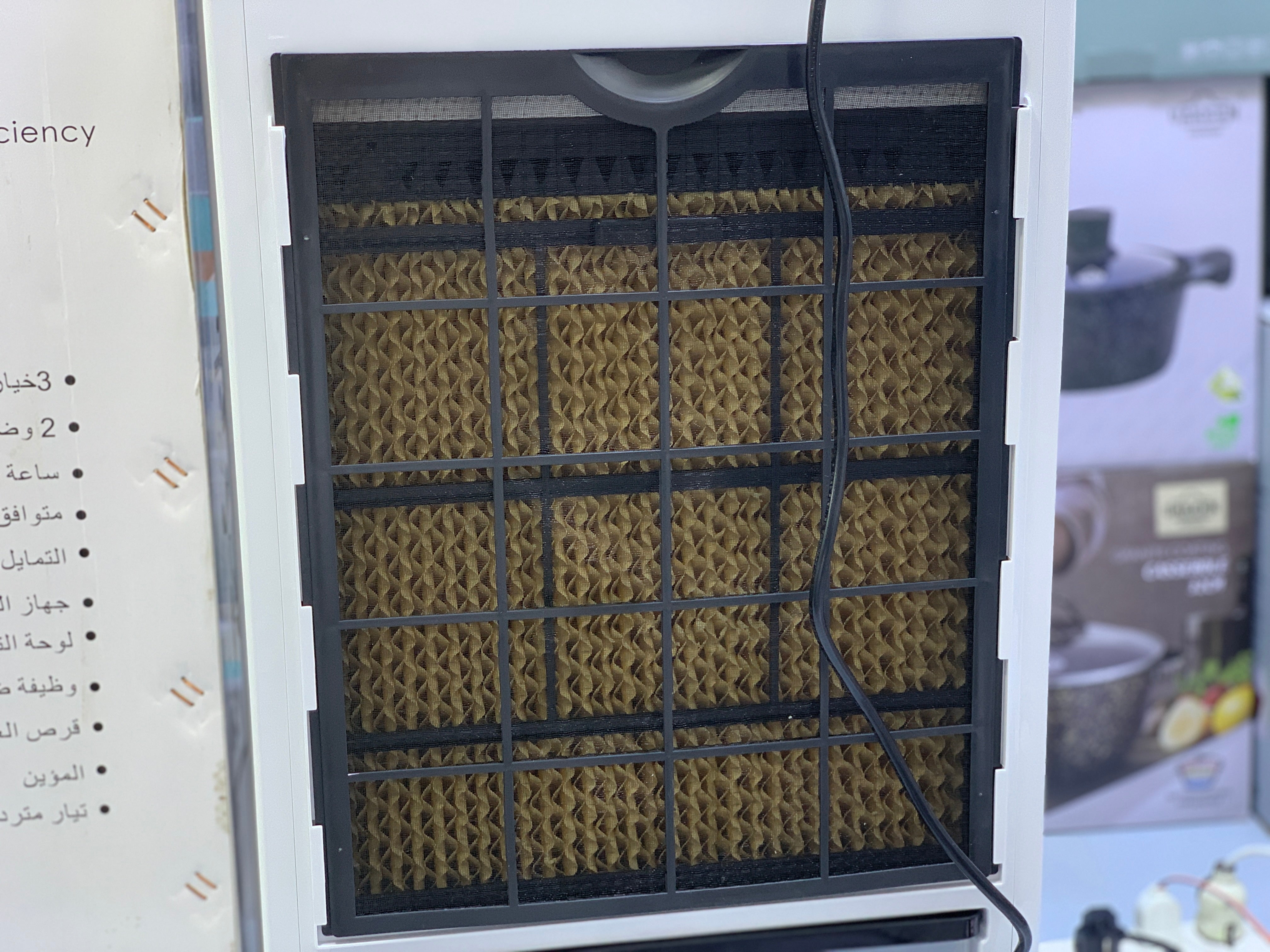 Geepas air cooler BIG Water Tank HoneyComb Pattern cooling technology 150w