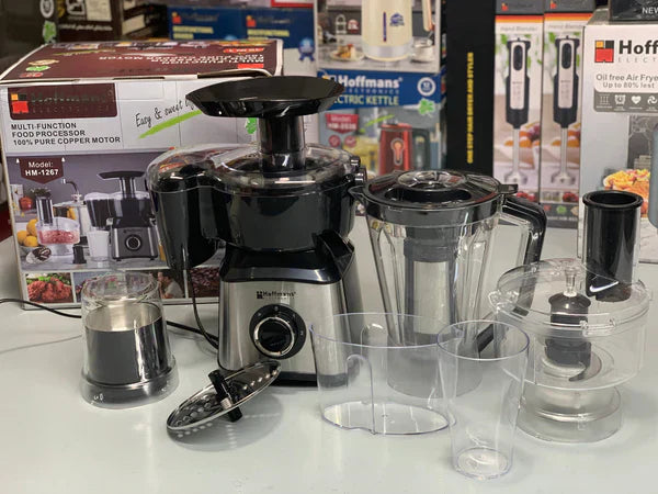 Hoffmans Multi Functional Food Chopper 💯 Pure Copper Motor Model: HM-1267