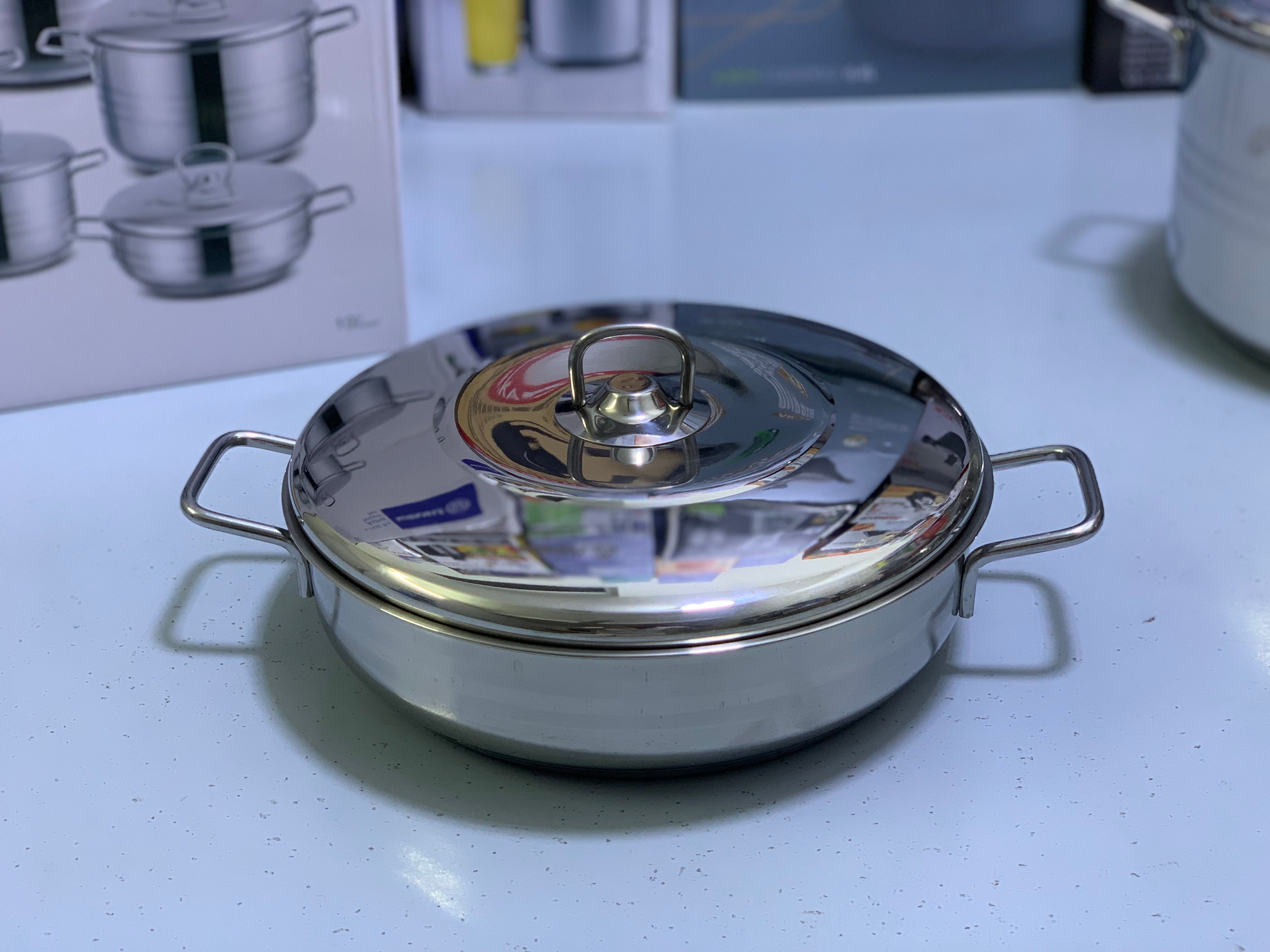 Steel lid