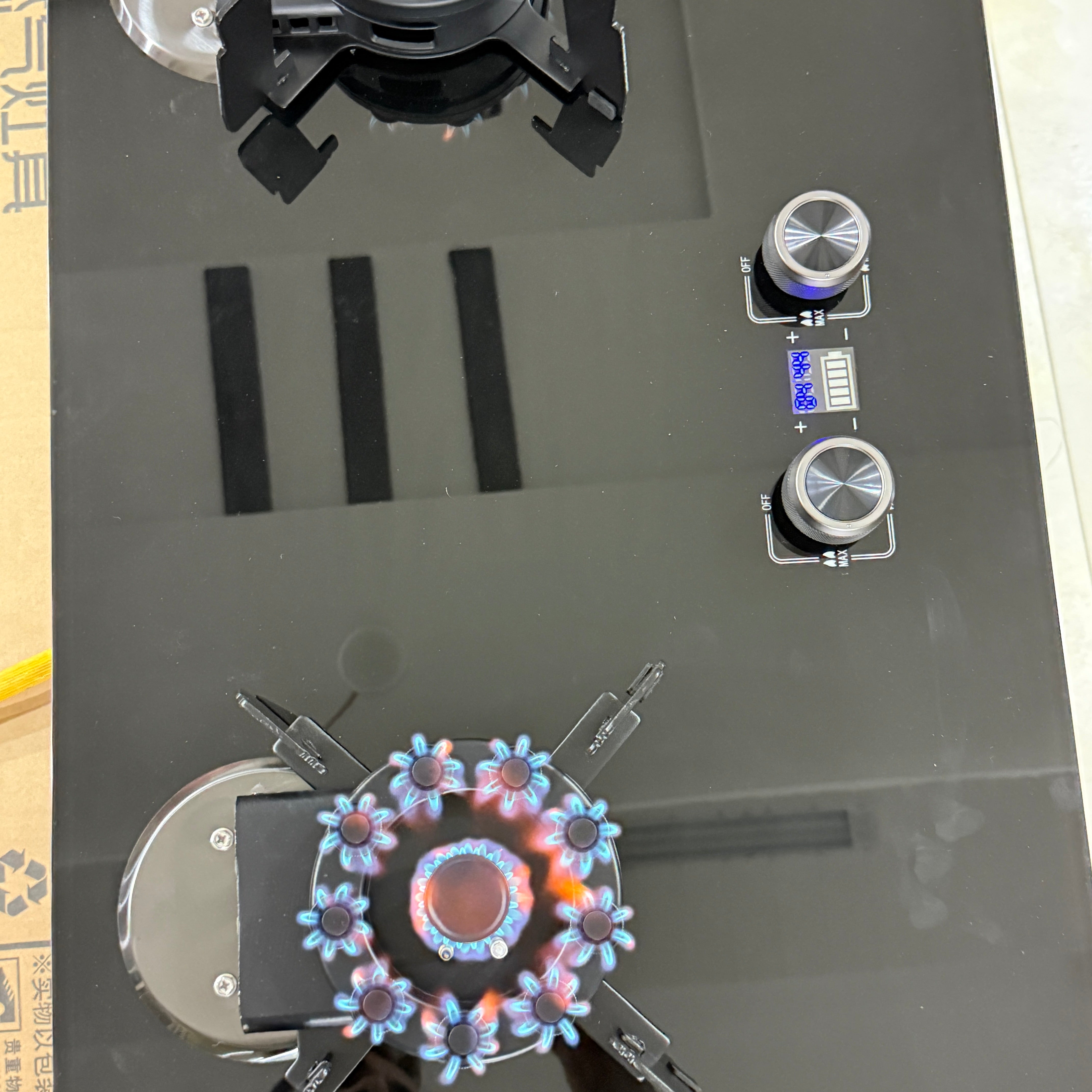 Double Burner Butterfly Stove Natural Gas and LPG