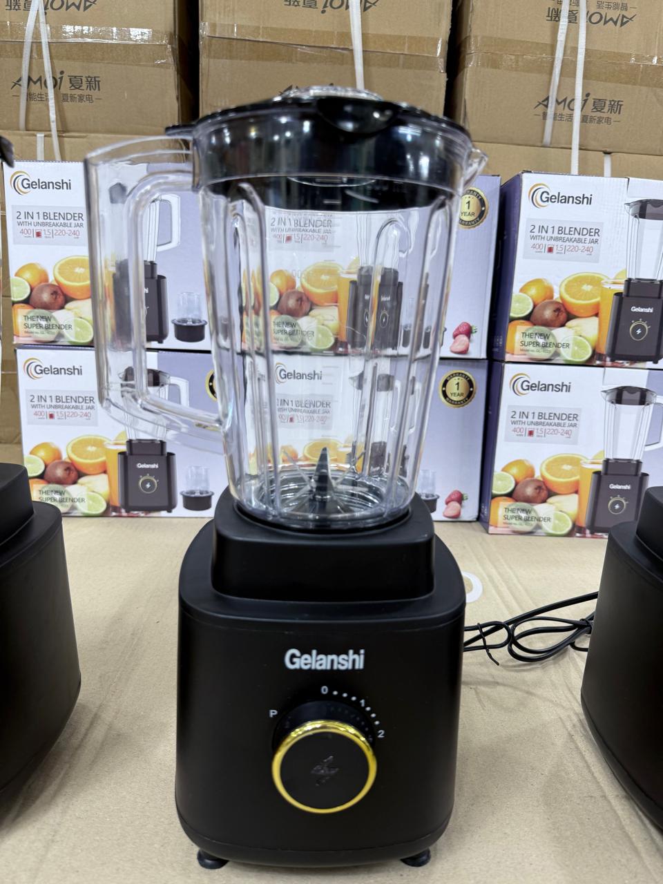 Gelanshi 2&1 blander Juicers restock 1.7 Liter  Size 1.7 Liter capacity jug