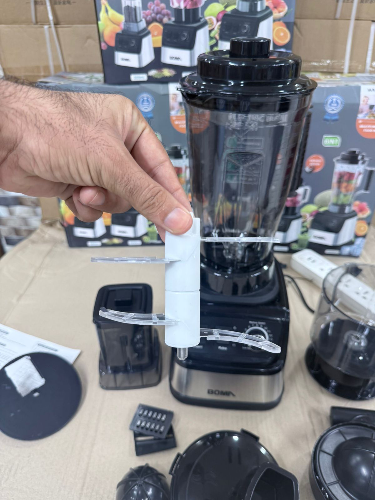 German Lot Imported Boma  BM 778 6-in-1 4L Blender