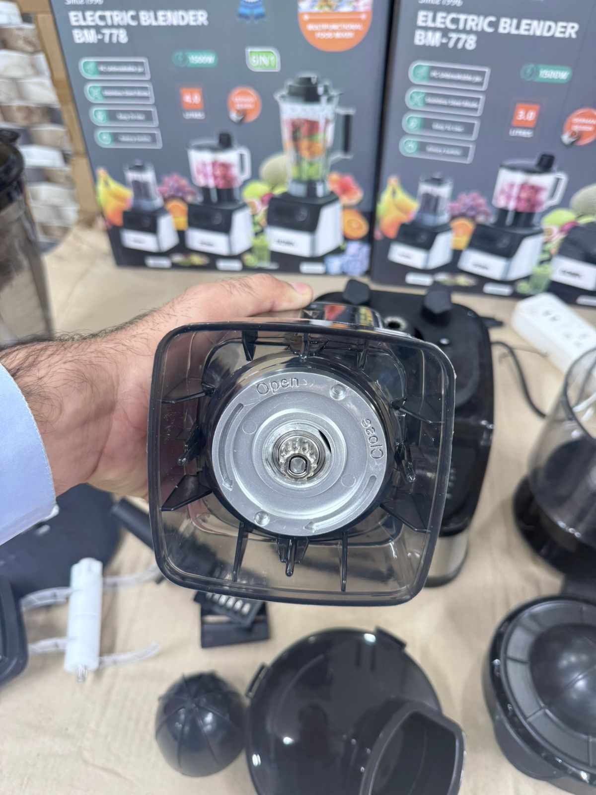 German Lot Imported Boma  BM 778 6-in-1 4L Blender