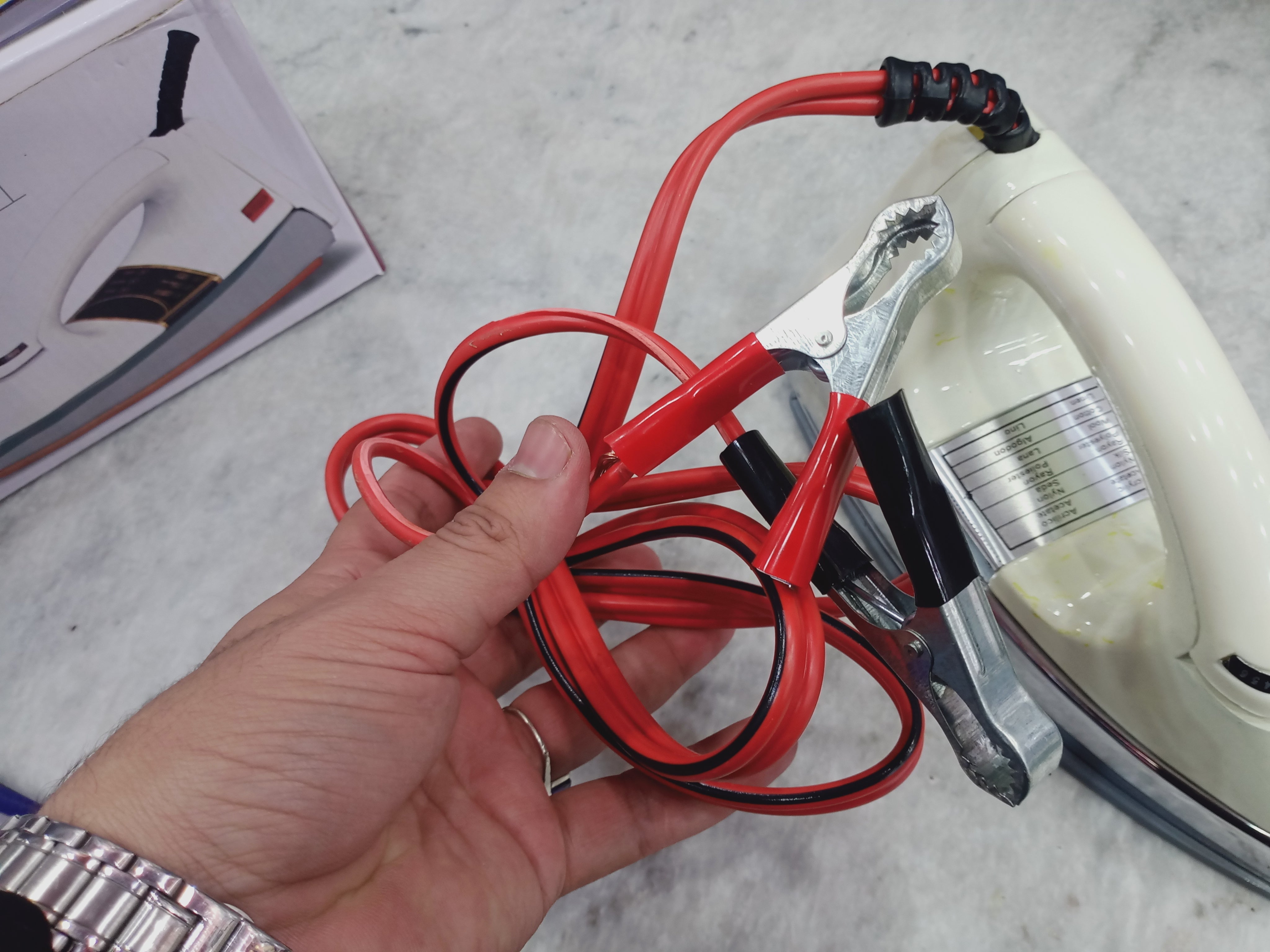 Hanif Traders™ Home Star Deluxe Energy-Saving Solar Iron