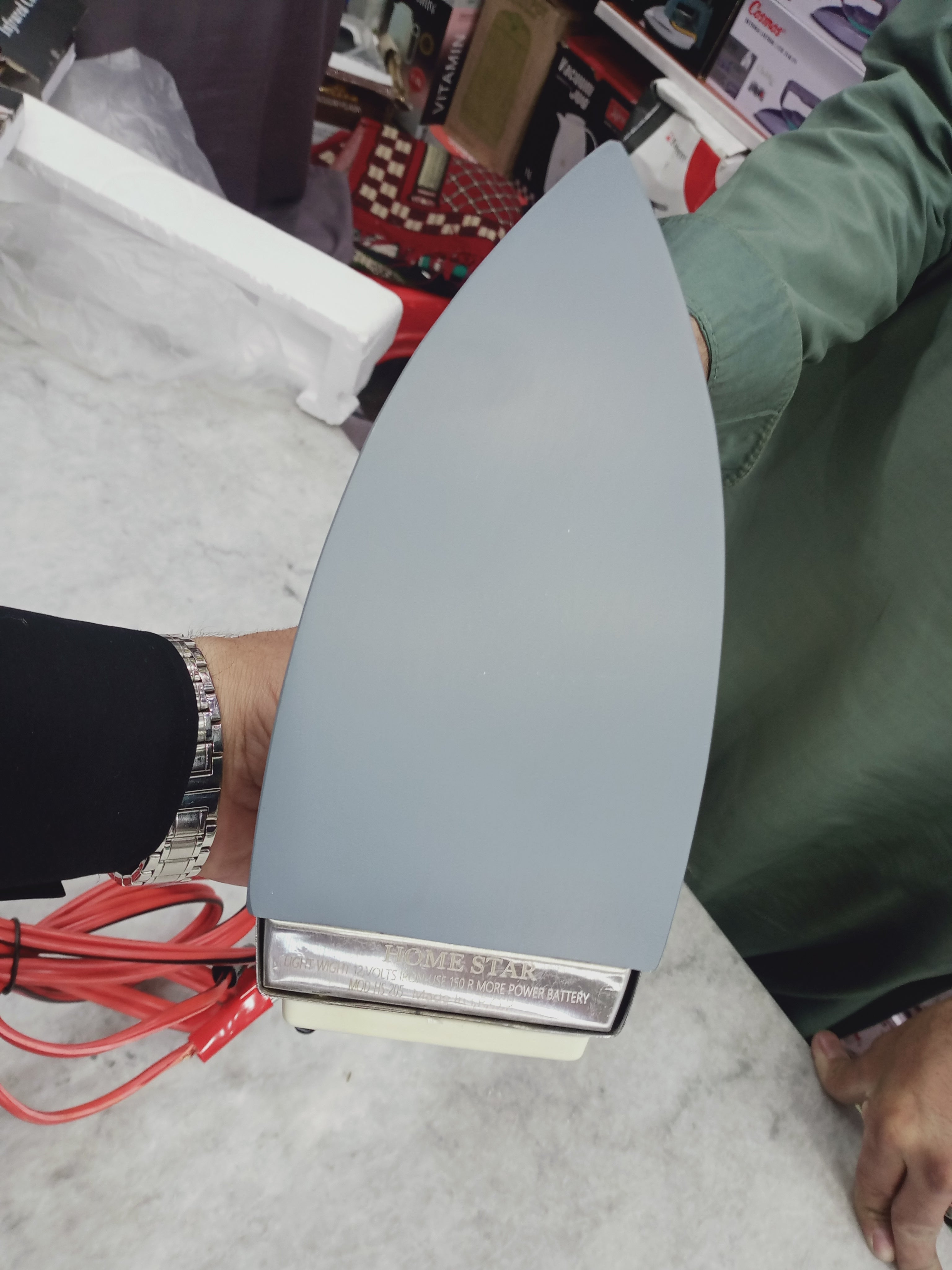 Hanif Traders™ Home Star Deluxe Energy-Saving Solar Iron