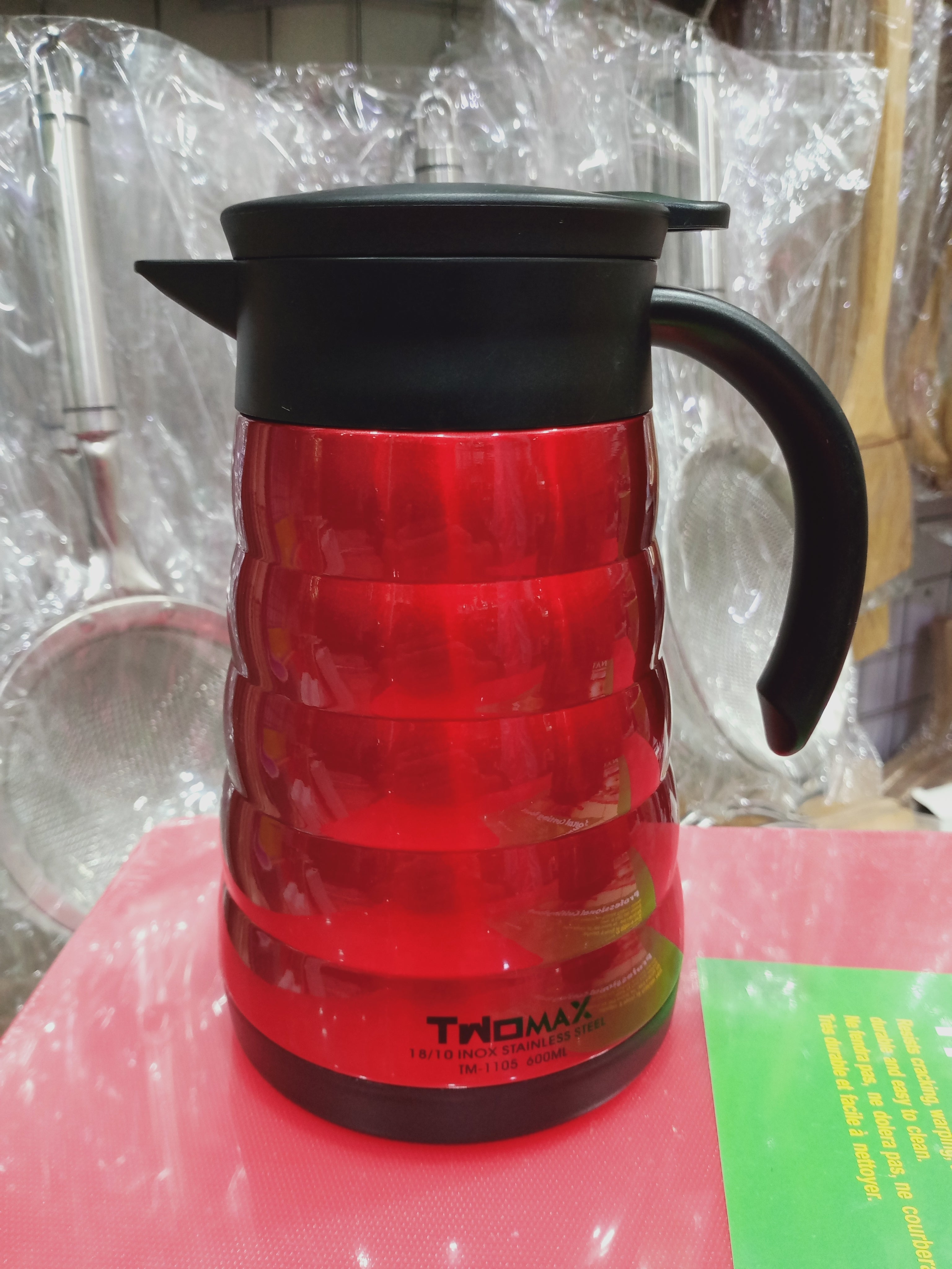 Hanif Traders™ Imported Stainless steel thermos with capacity of 600 ml