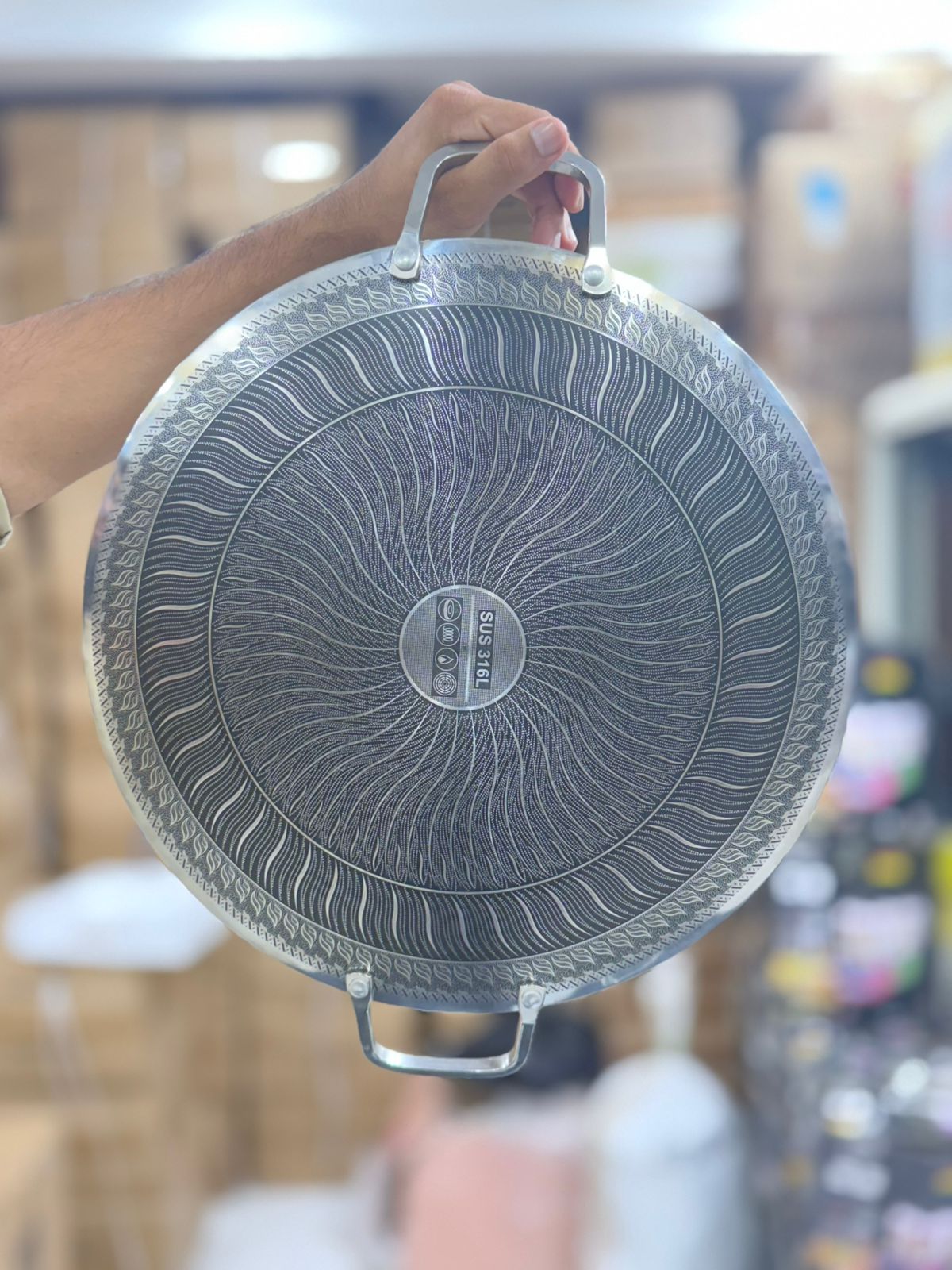 40 Cm Honeycomb Laser Crafted coating Tawa