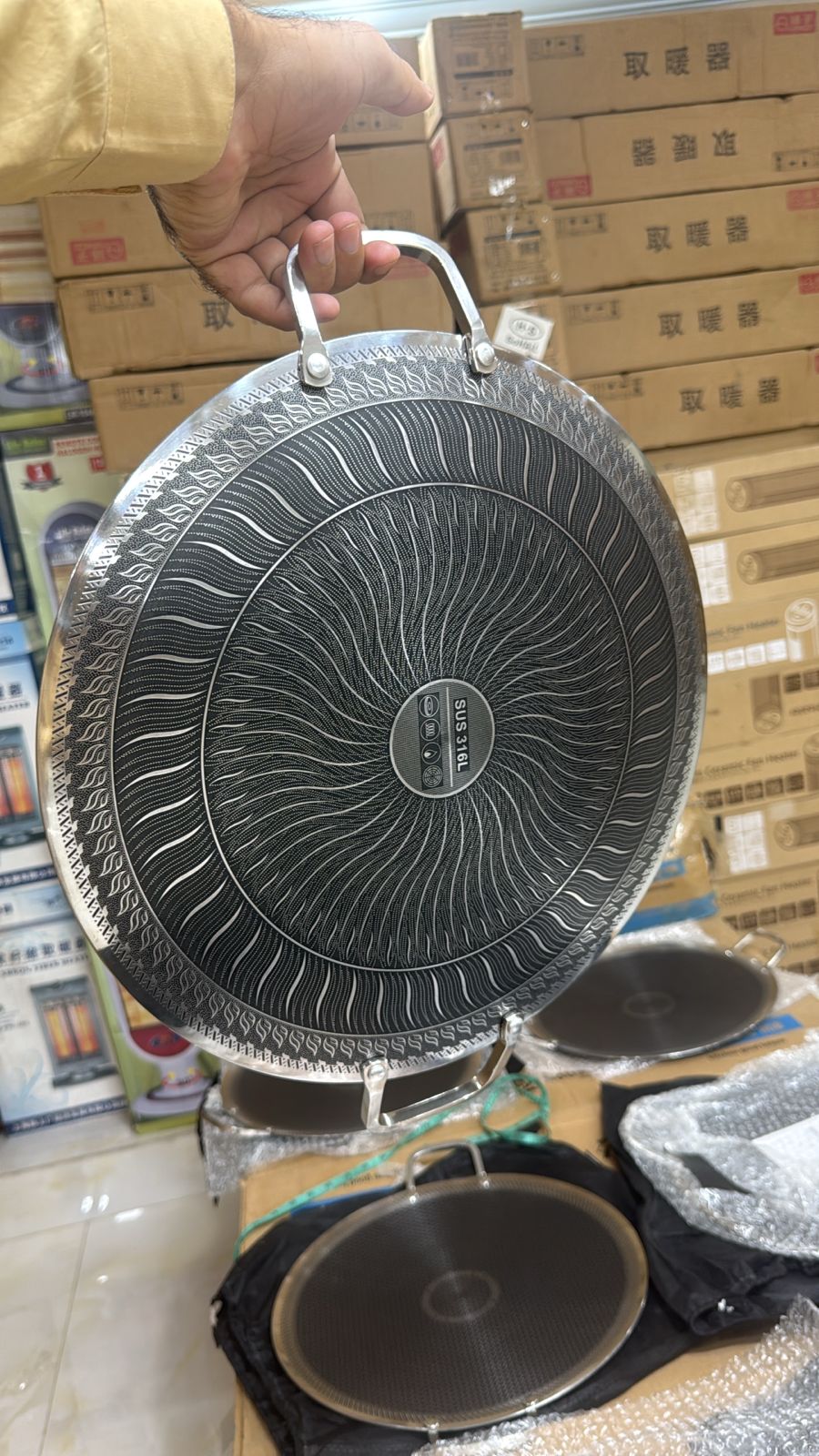 40 Cm Honeycomb Laser Crafted coating Tawa