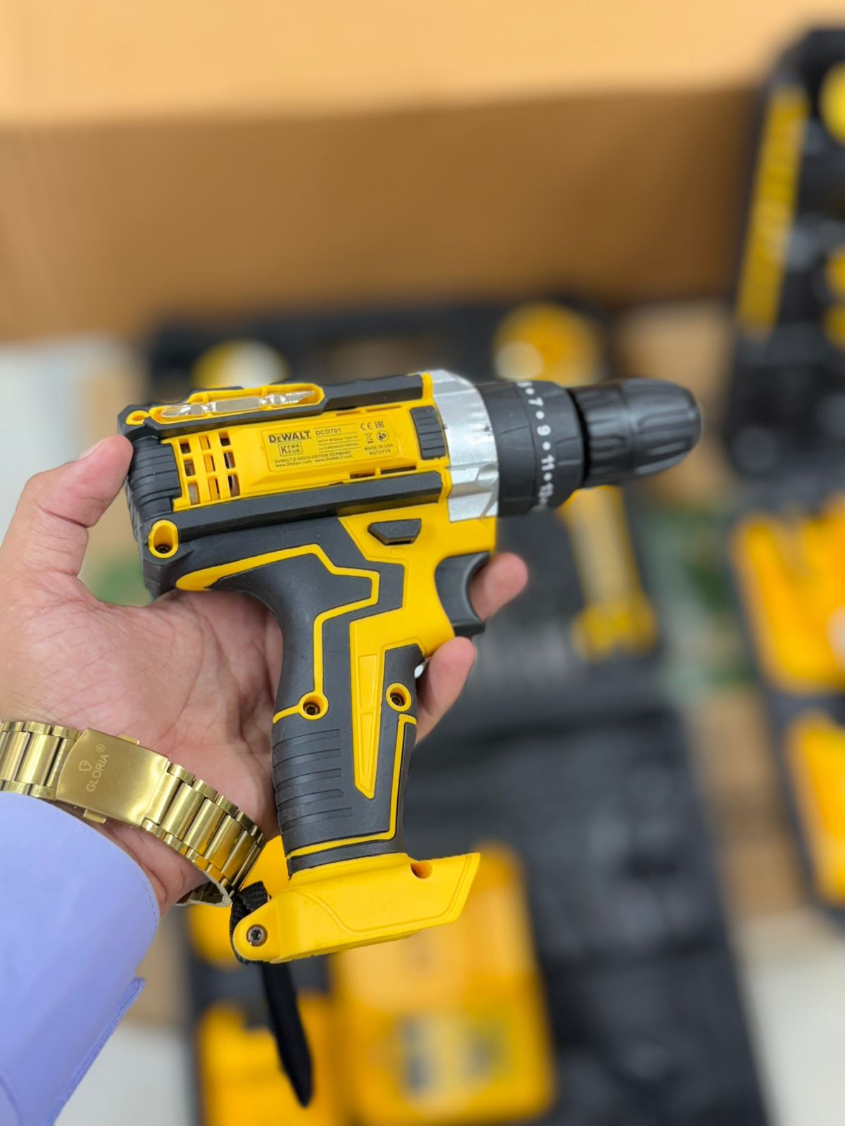 Dewalt 36V Power Drill Set with 36PCS Drill Bit,Cordless Drill Kit with Battery