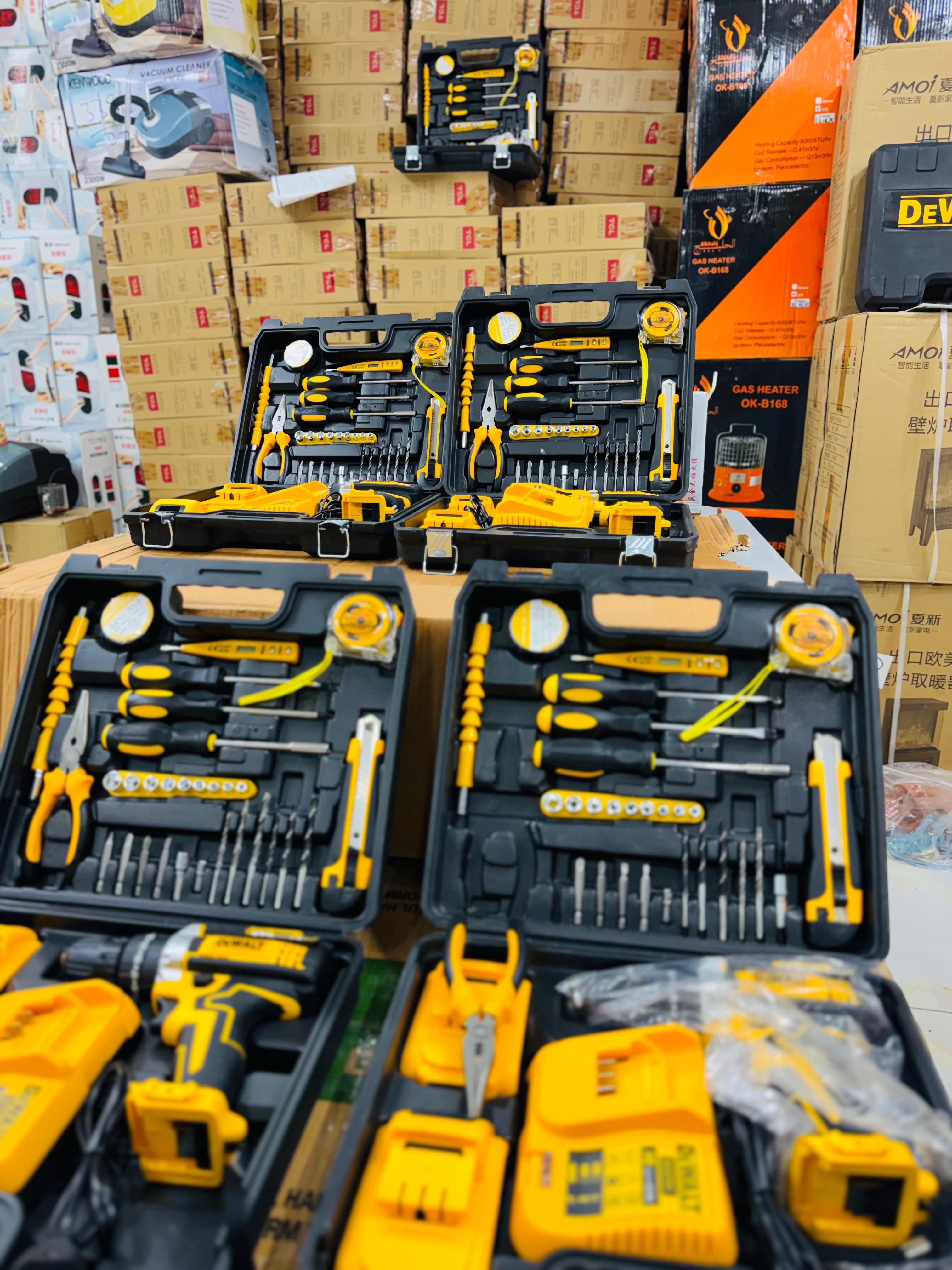Dewalt 36V Power Drill Set with 36PCS Drill Bit,Cordless Drill Kit with Battery