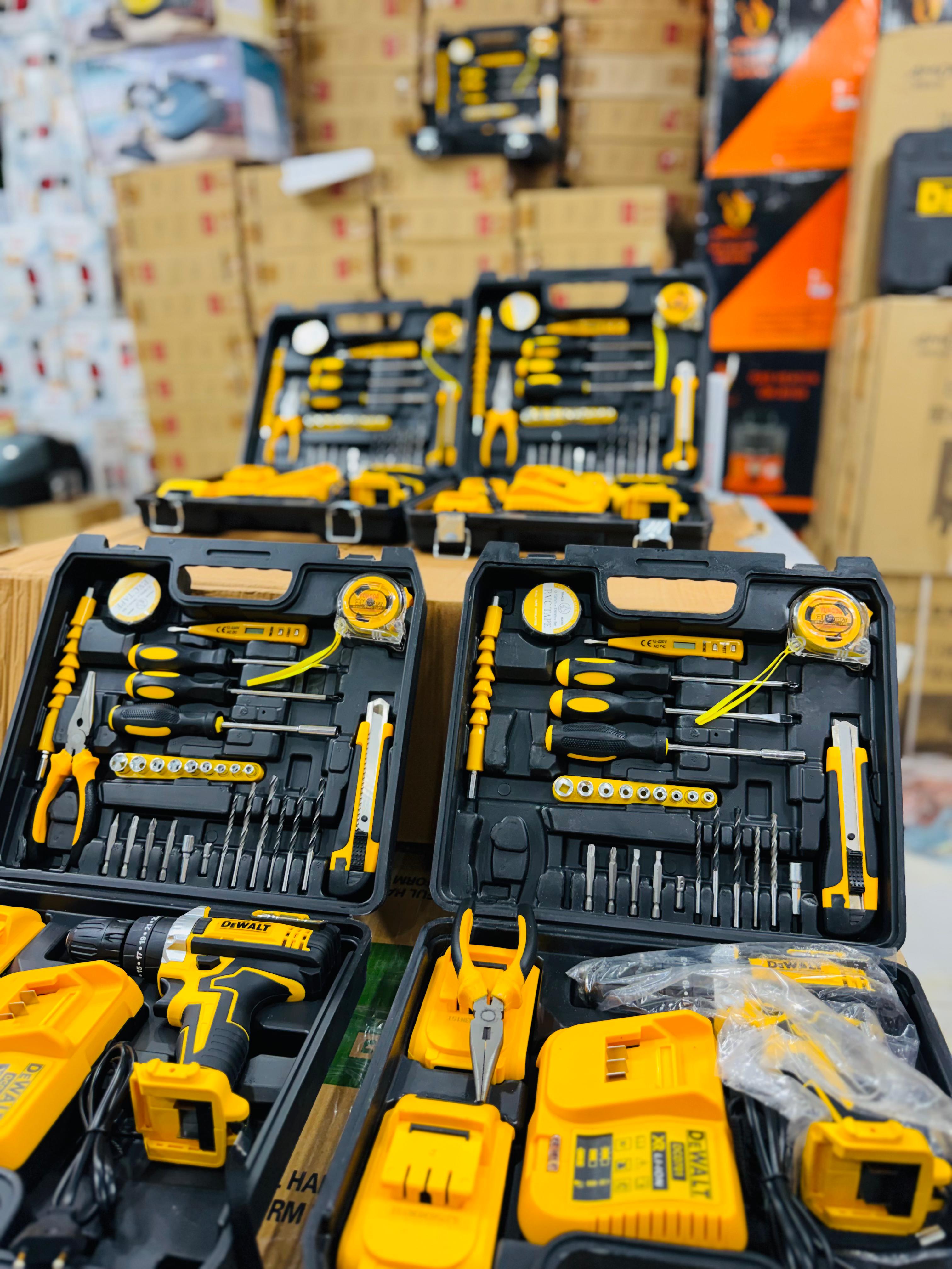 Dewalt 36V Power Drill Set with 36PCS Drill Bit,Cordless Drill Kit with Battery