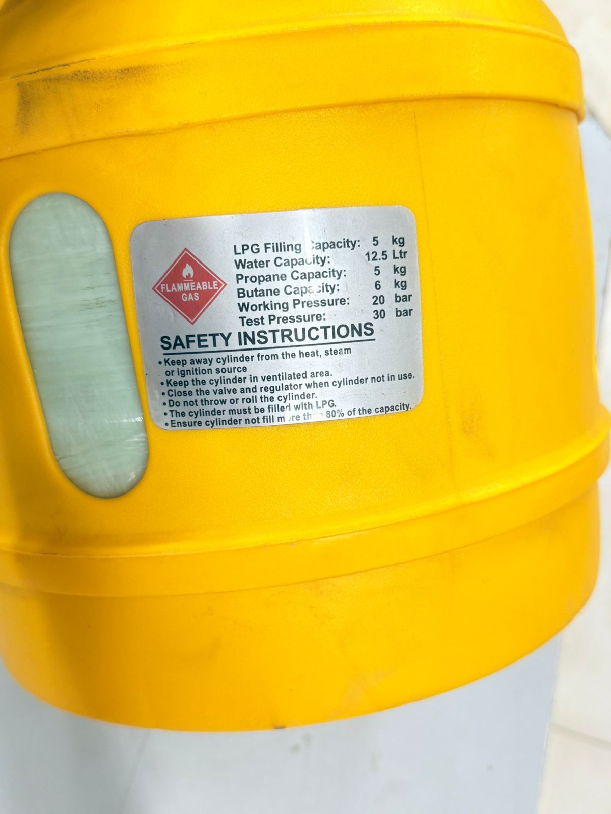 LPG Composite Cylinder 5KG