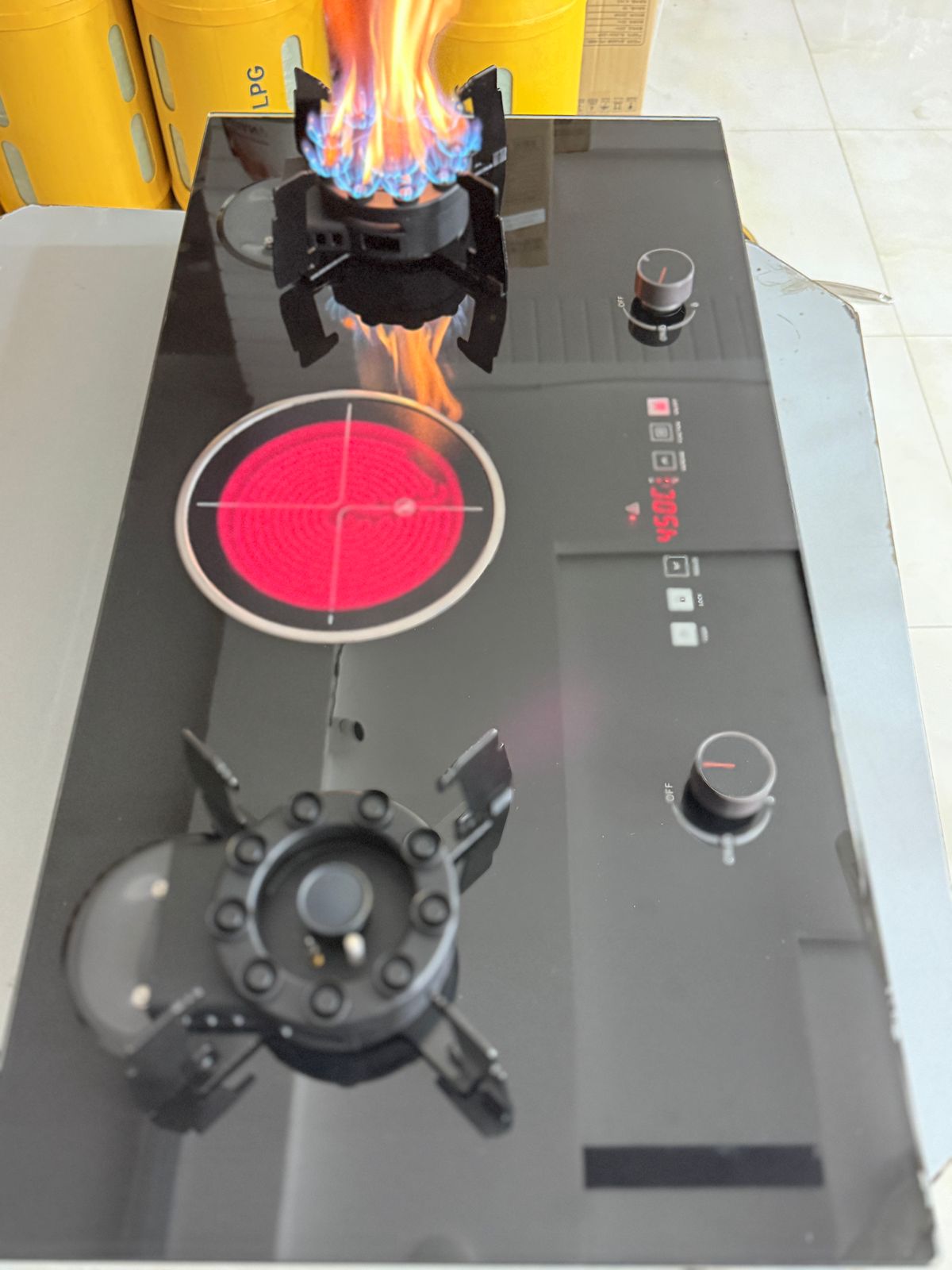 Rado 3-Burner Gas & Electric Stove (Germany)