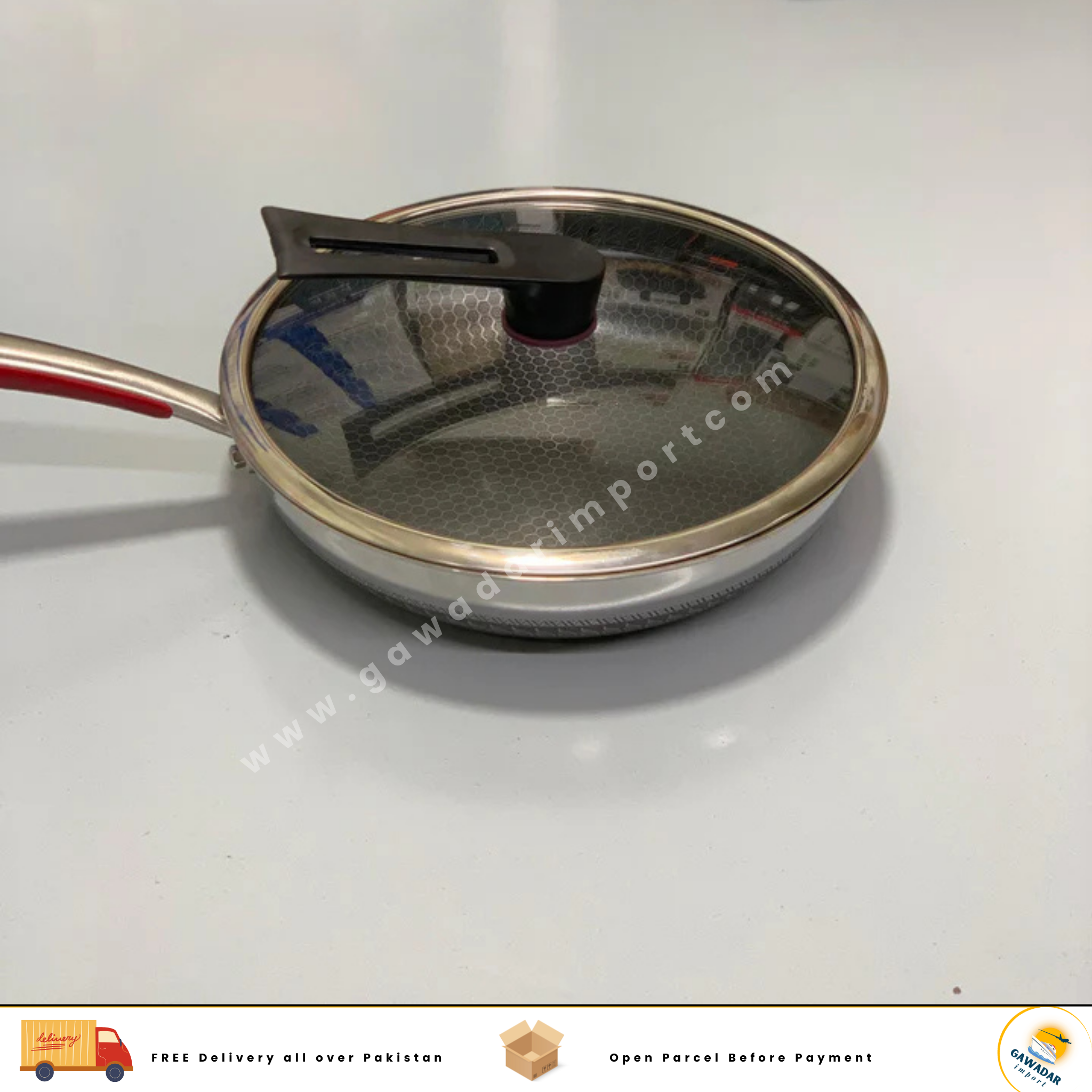 Imported Laser Coated Frypan